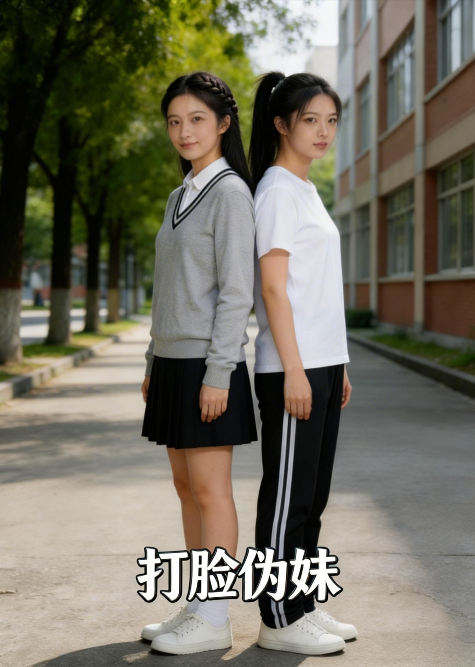 打脸伪妹