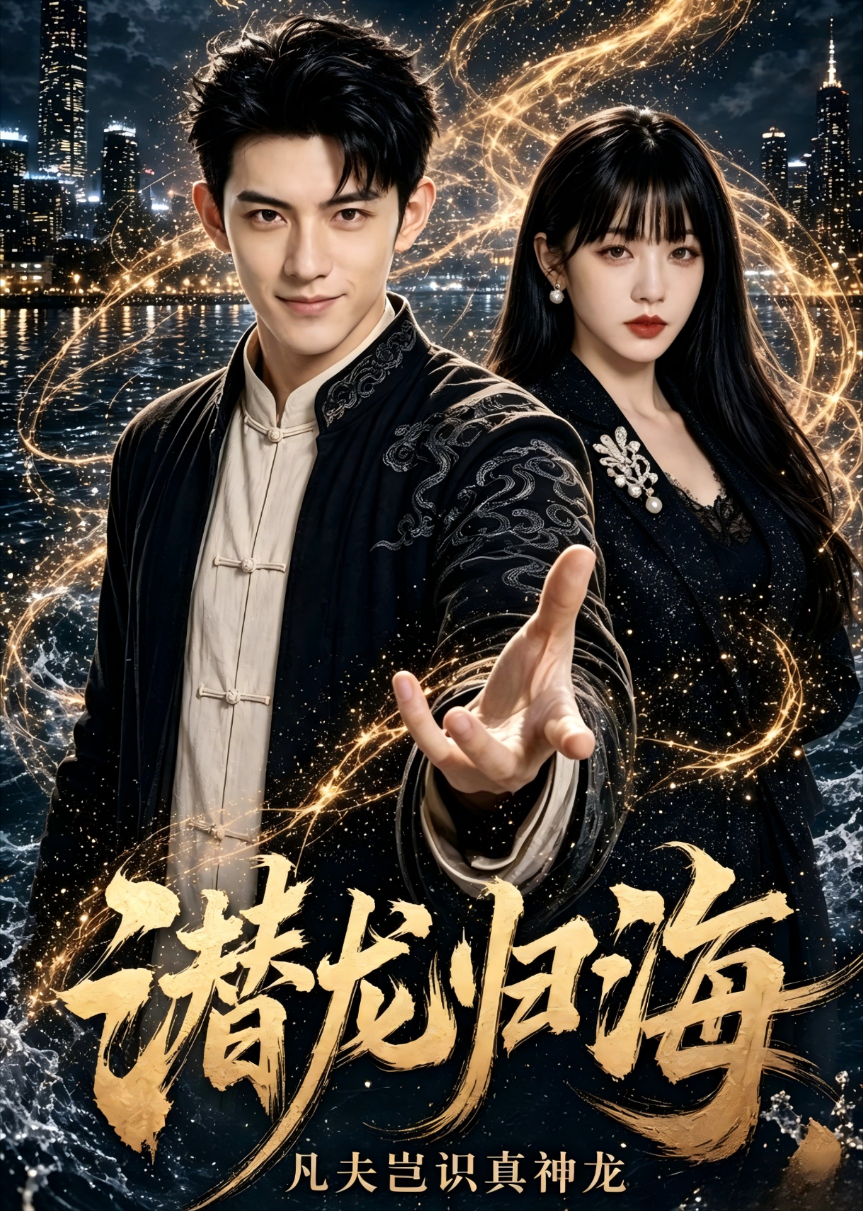 潜龙归海，凡夫岂识真神龙