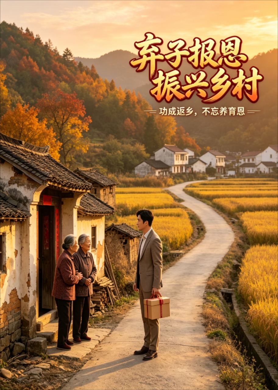 弃子报恩振兴乡村