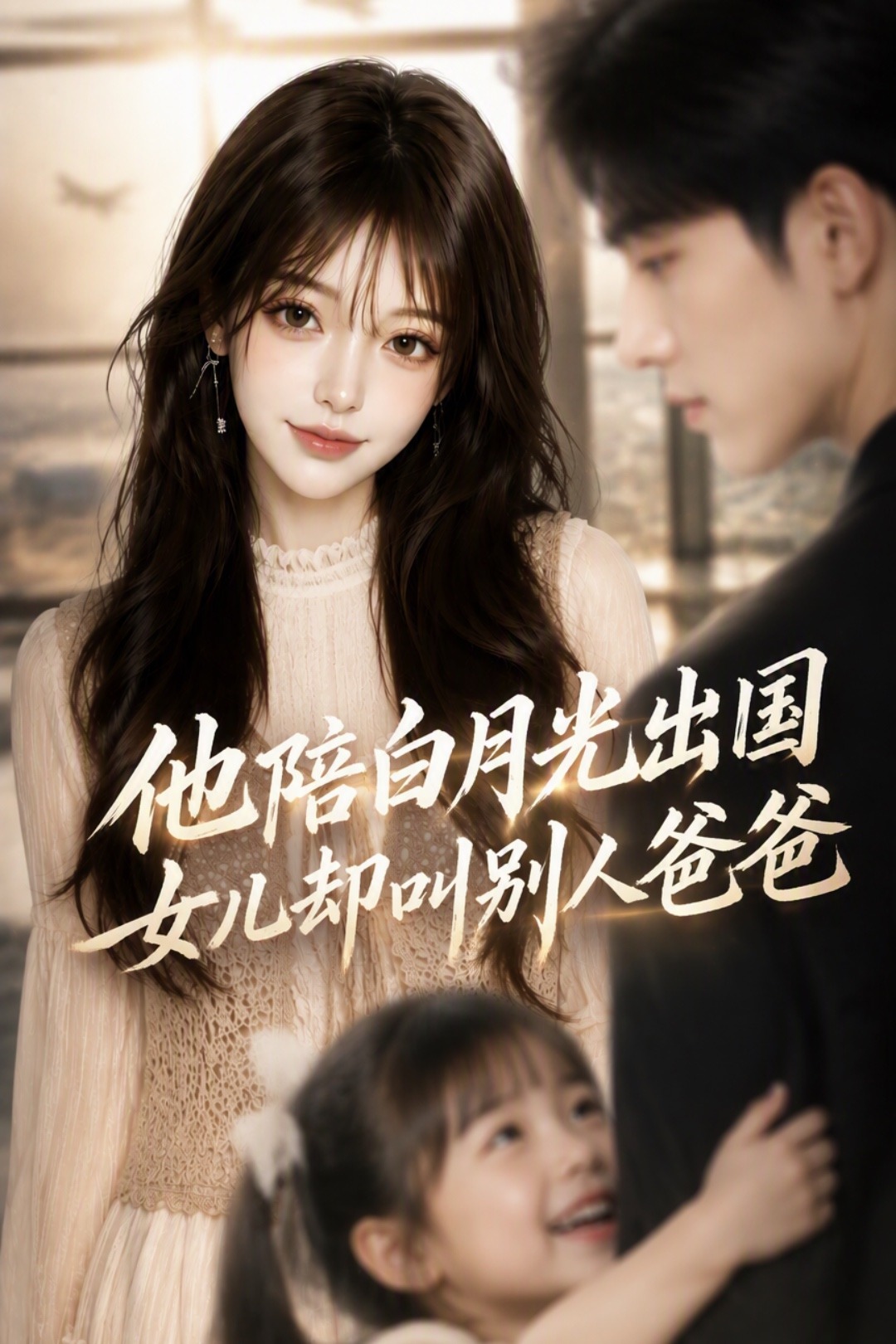 他陪白月光出国女儿却叫别人爸爸