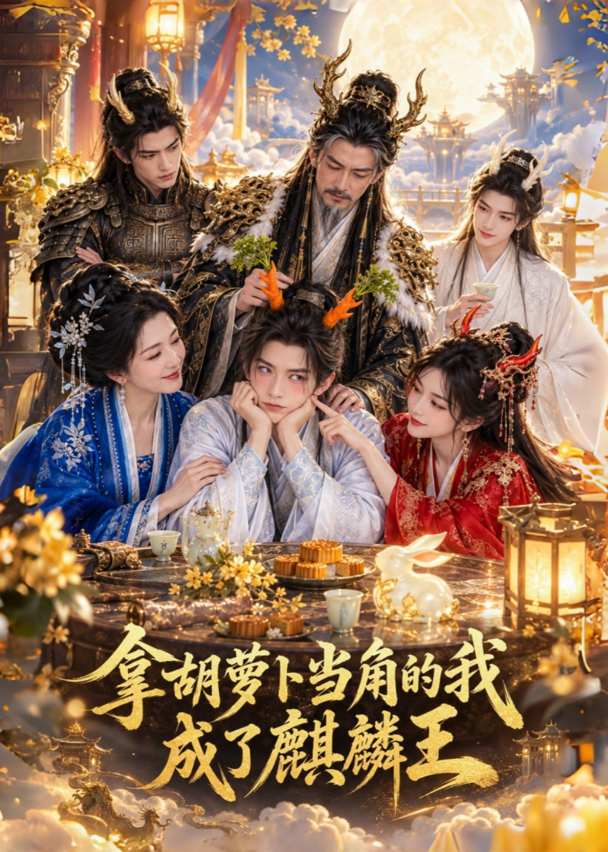 拿胡萝卜当角的我成了麒麟王封面图