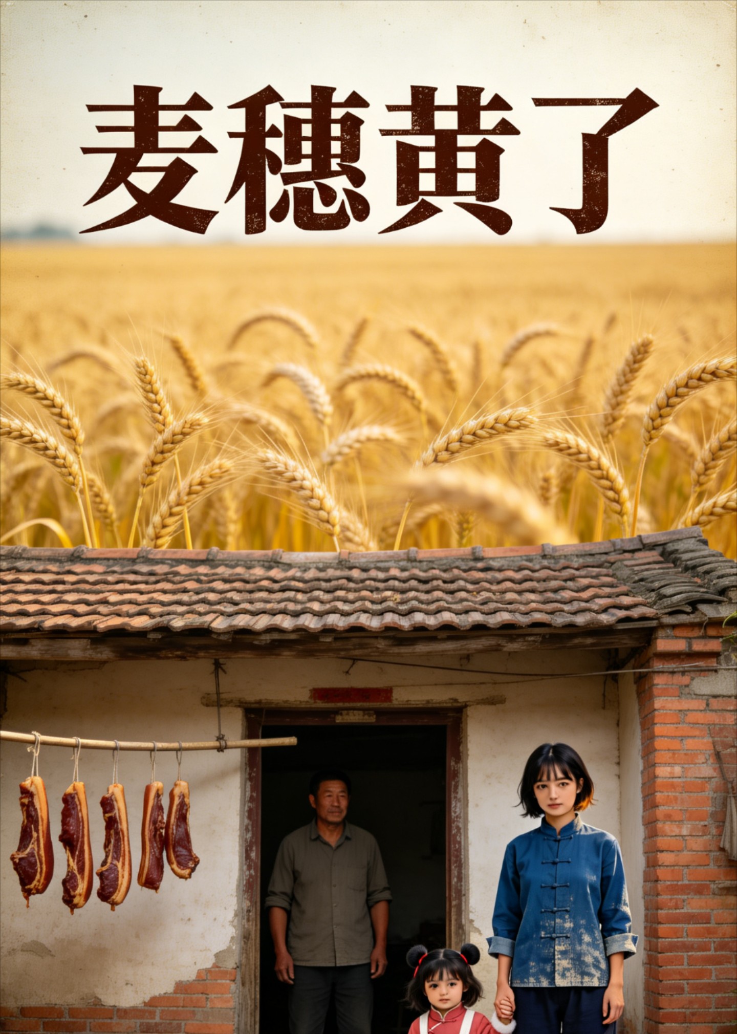 麦穗黄了