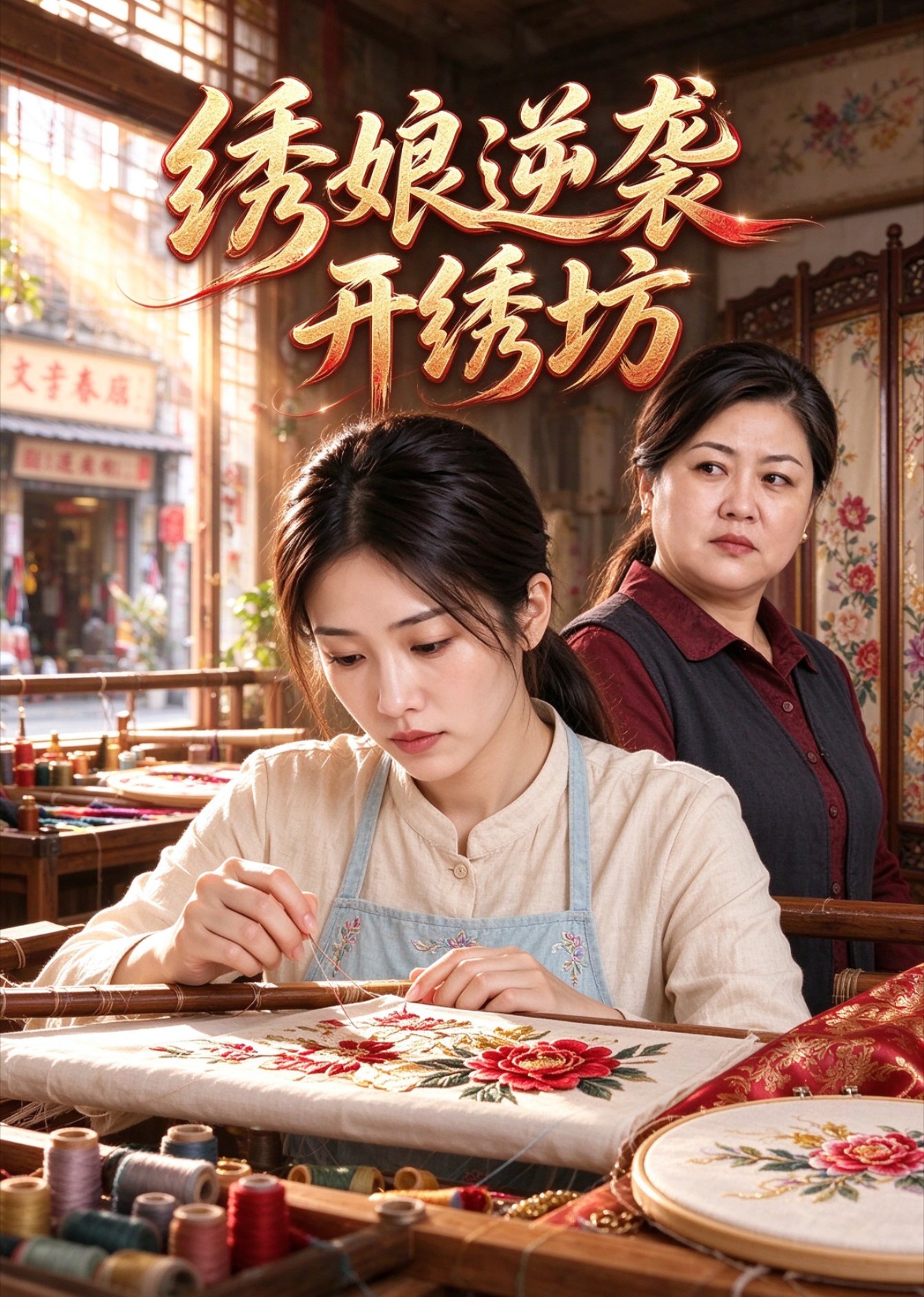 绣娘逆袭开绣坊封面图