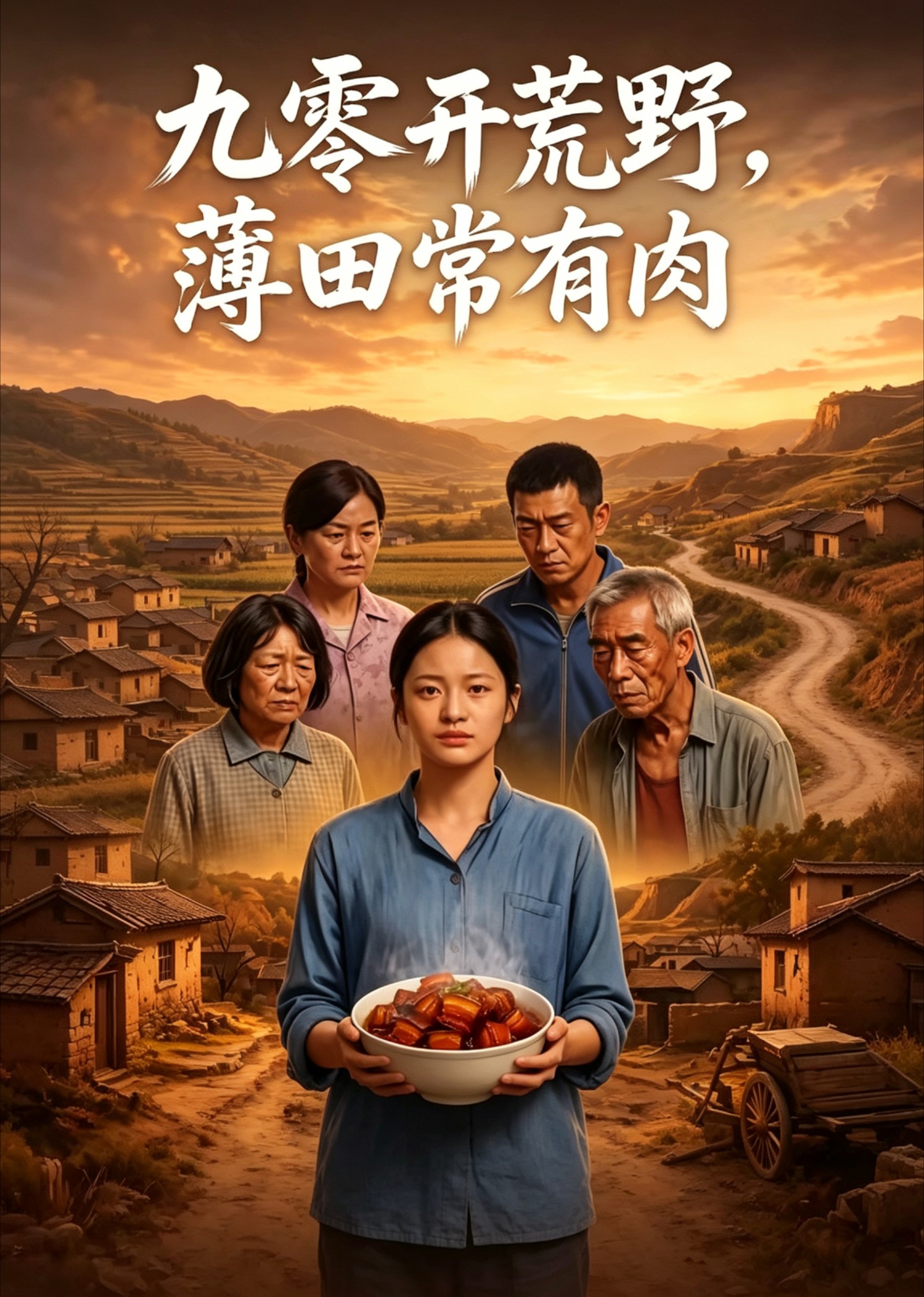 九零开荒野，薄田常有肉
