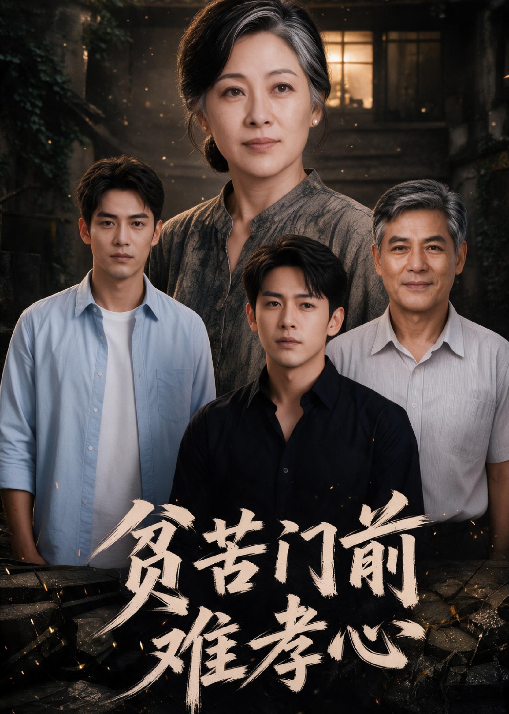 贫苦门前难孝心封面图