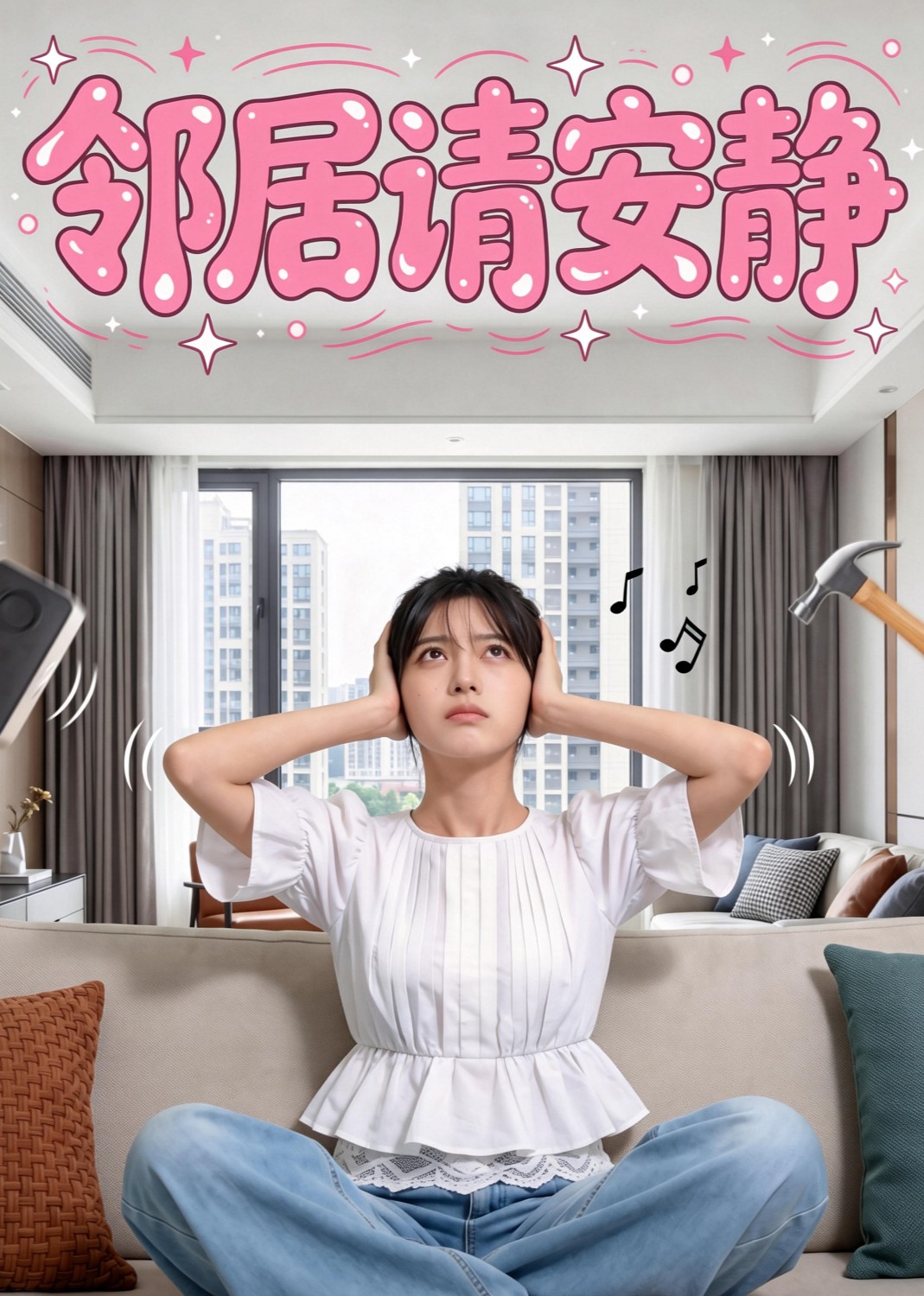 邻居请安静