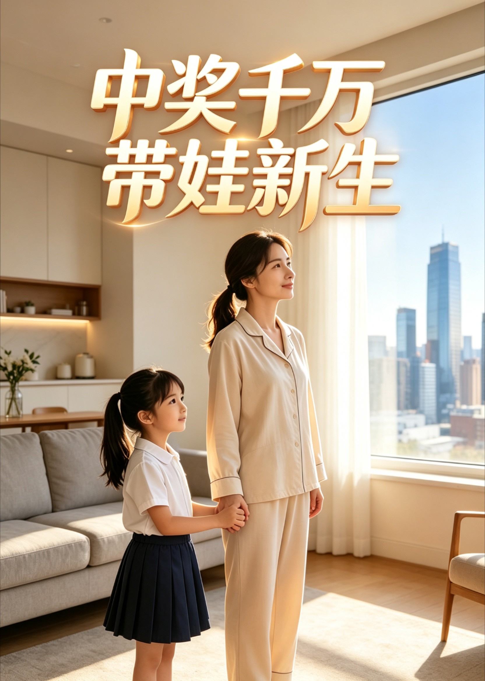 中奖千万带娃新生封面图