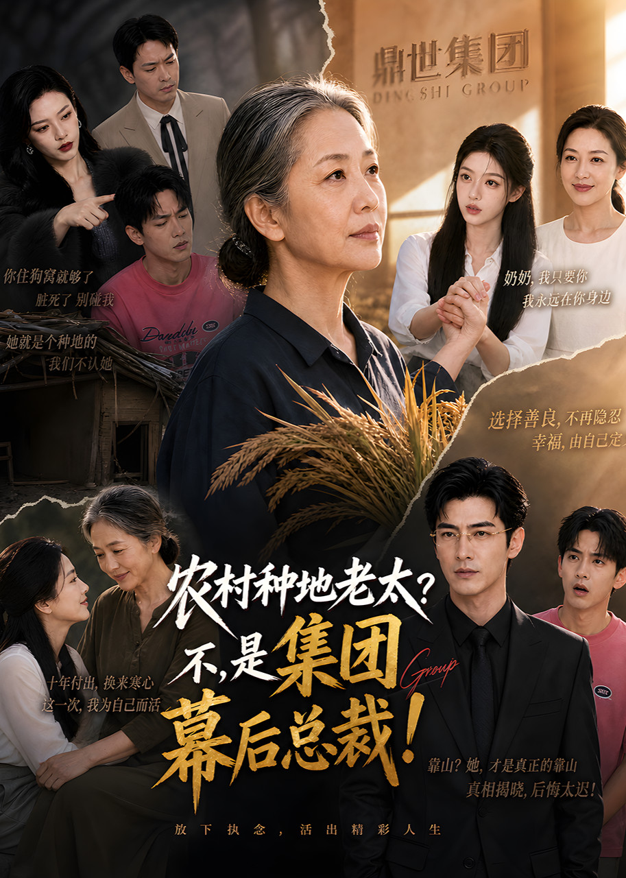 农村种地老太？不，是集团幕后总裁！封面图