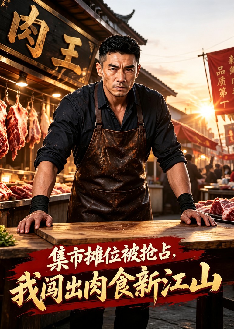 集市摊位被抢占，我闯出肉食新江山