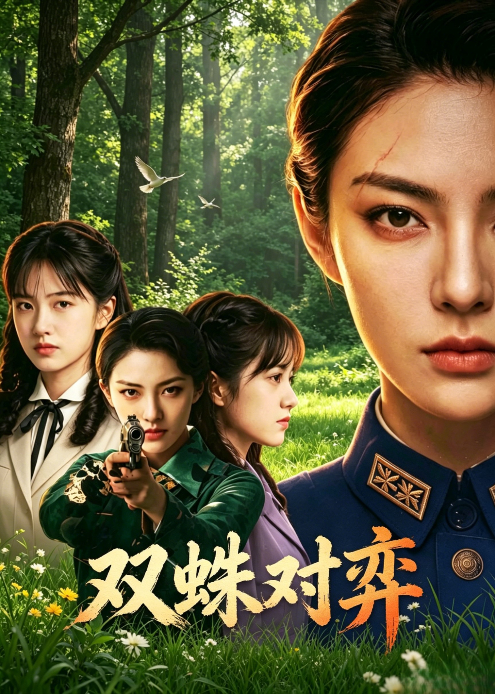 双蛛对弈