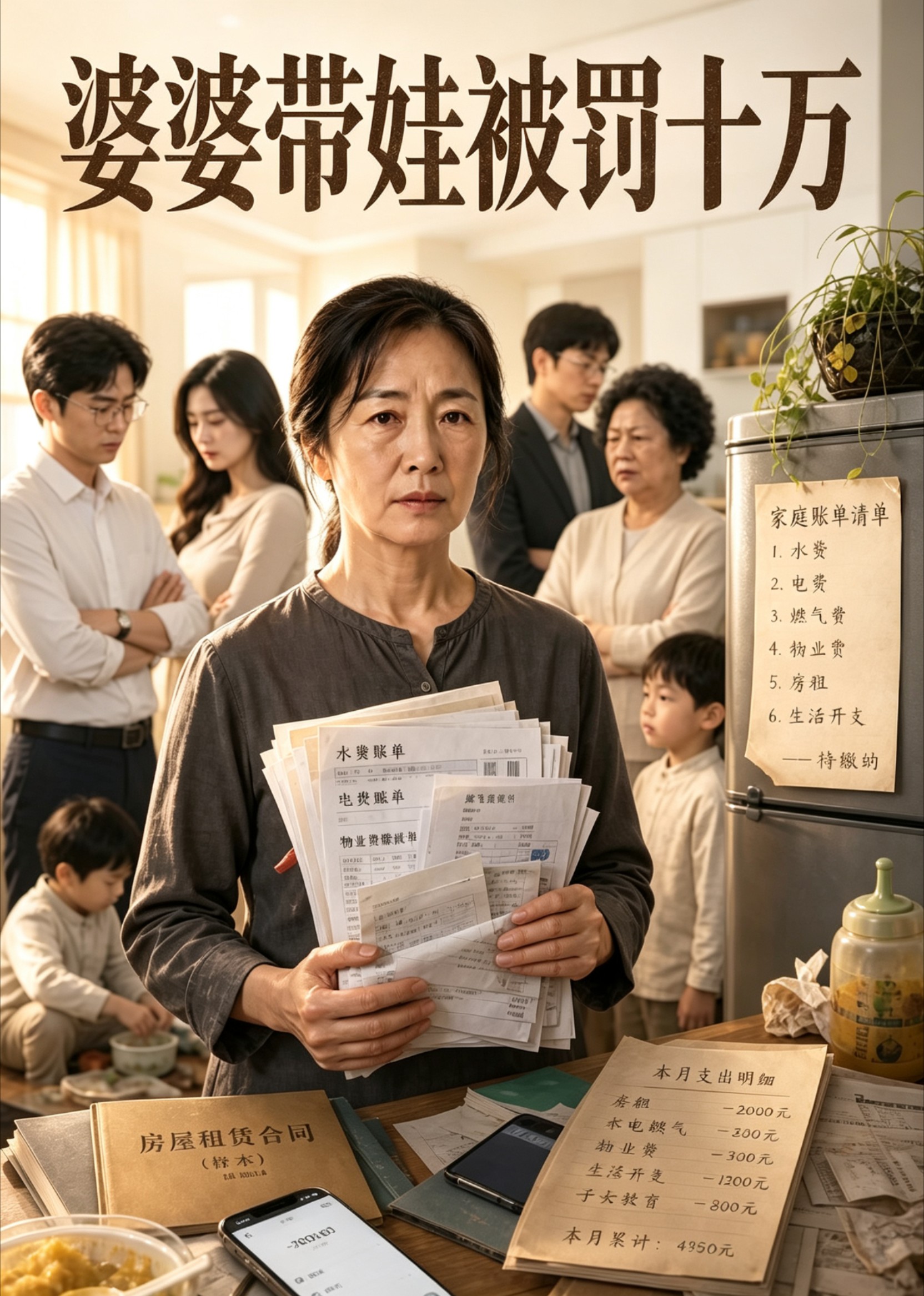 婆婆带娃被罚十万