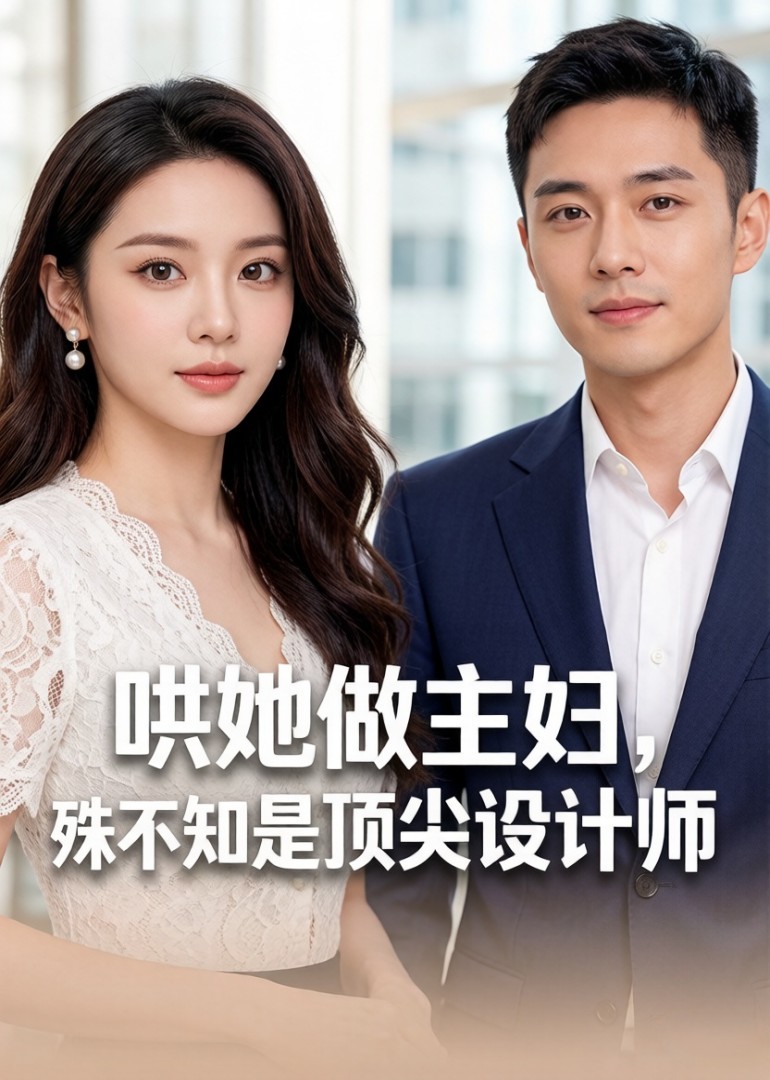 哄她做主妇，殊不知是顶尖设计师