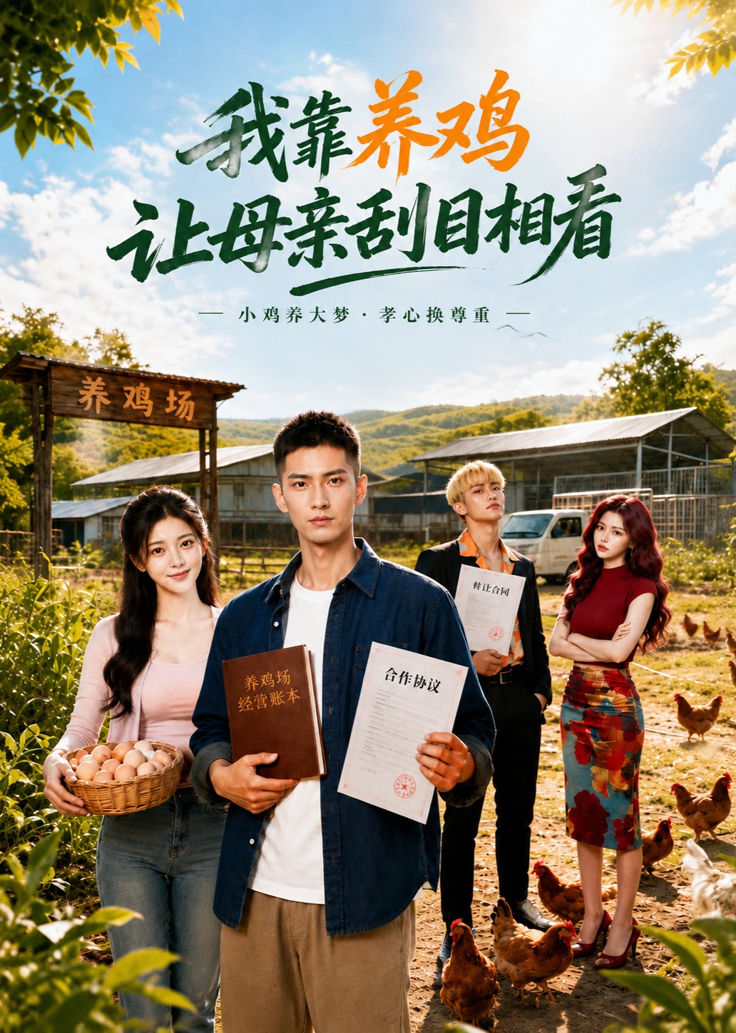 我靠养鸡让母亲刮目相看