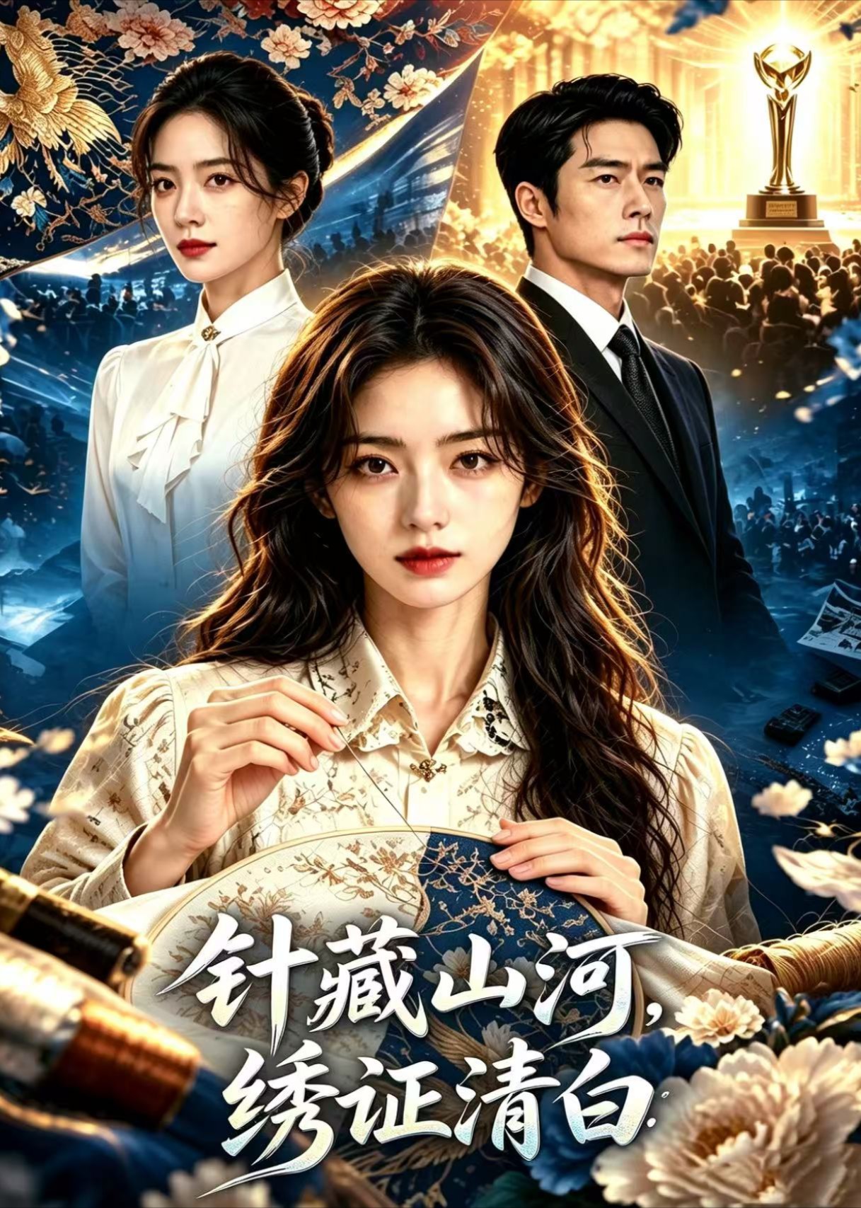 针藏山河，绣证清白封面图