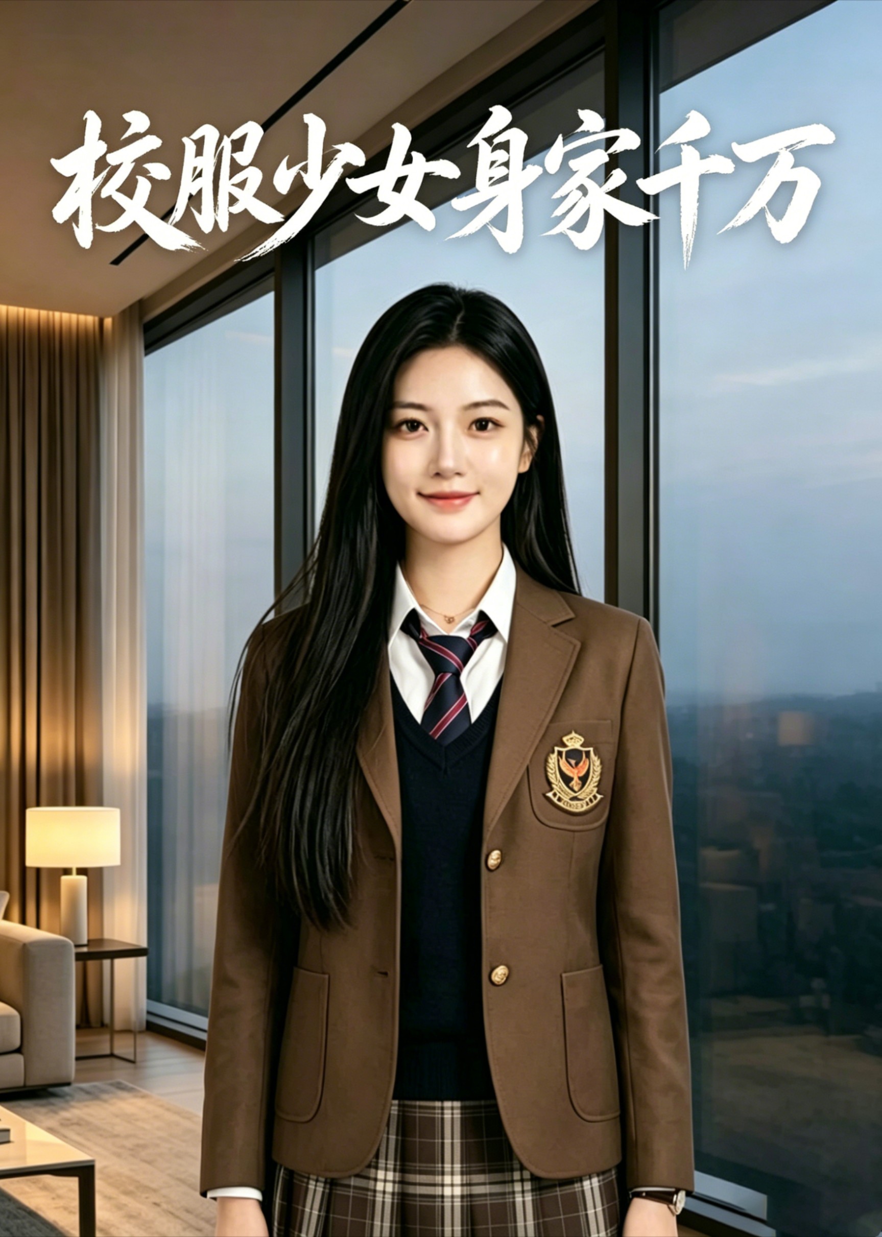 校服少女身家千万