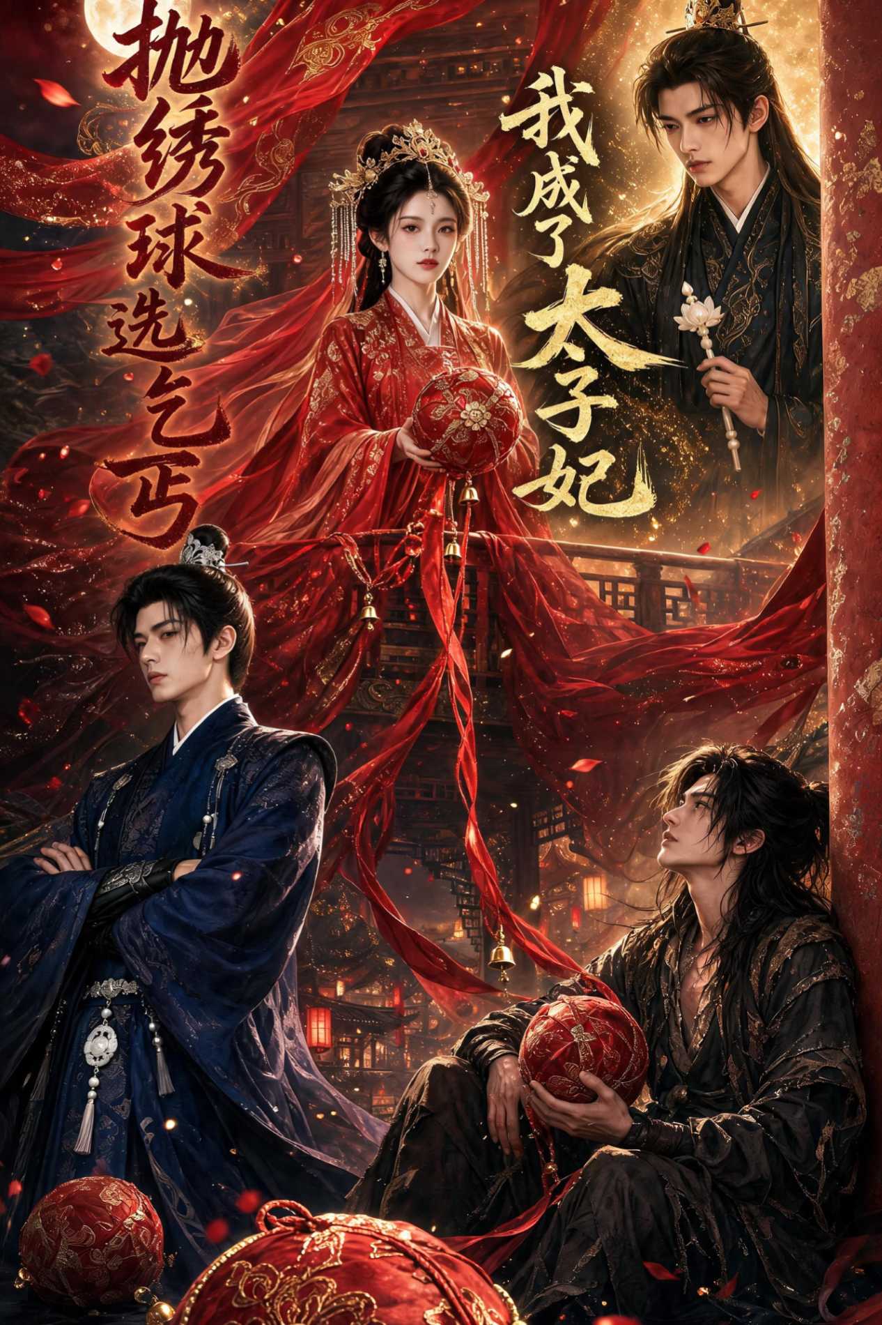 抛绣球选乞丐，我成了太子妃