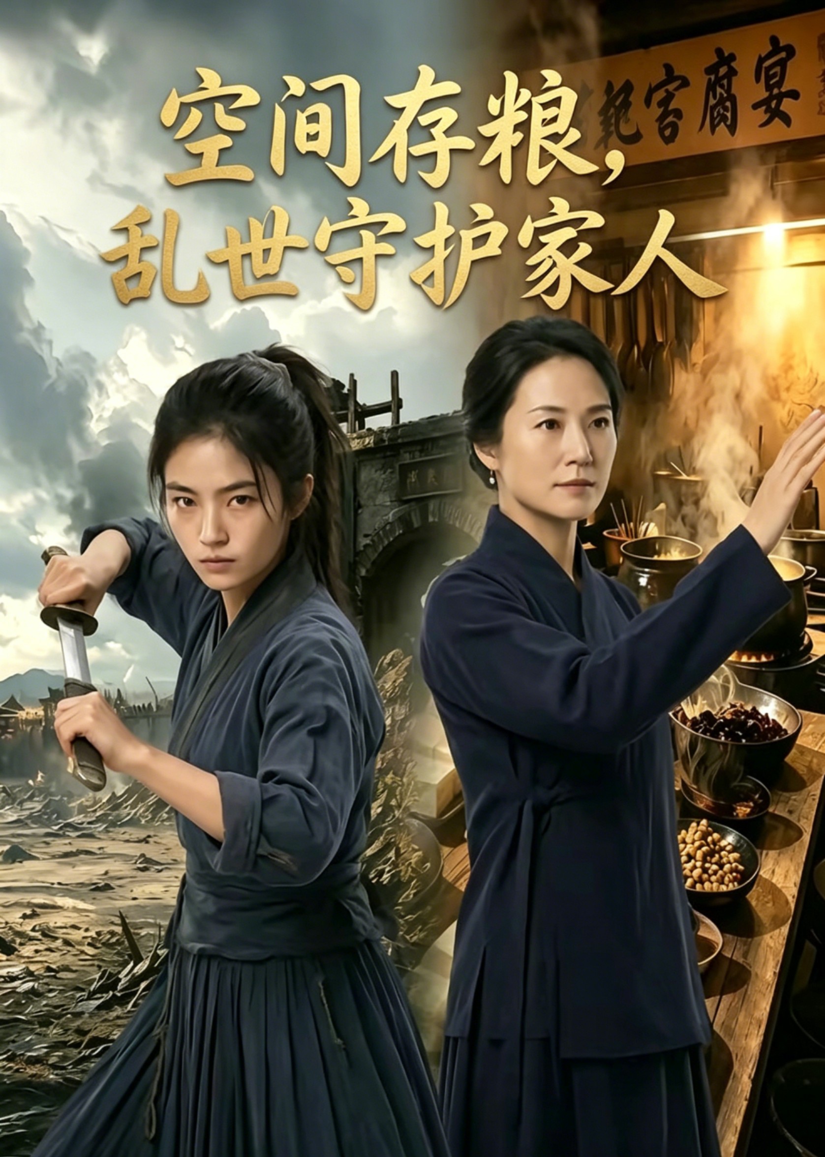 空间存粮，乱世守护家人