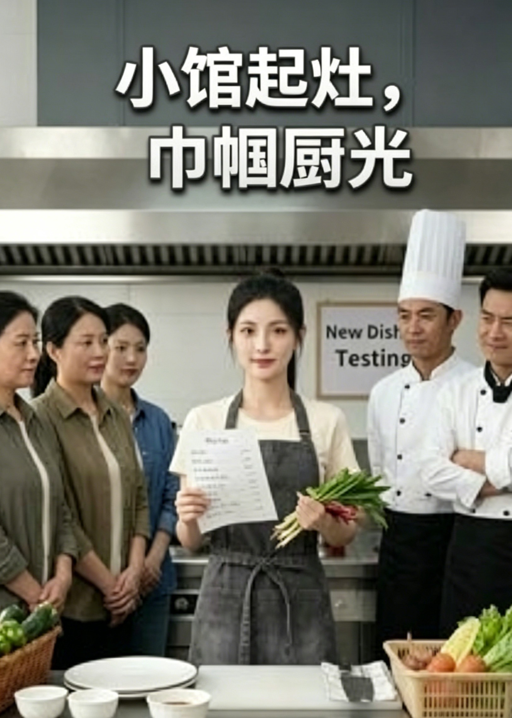 小馆起灶，巾帼厨光