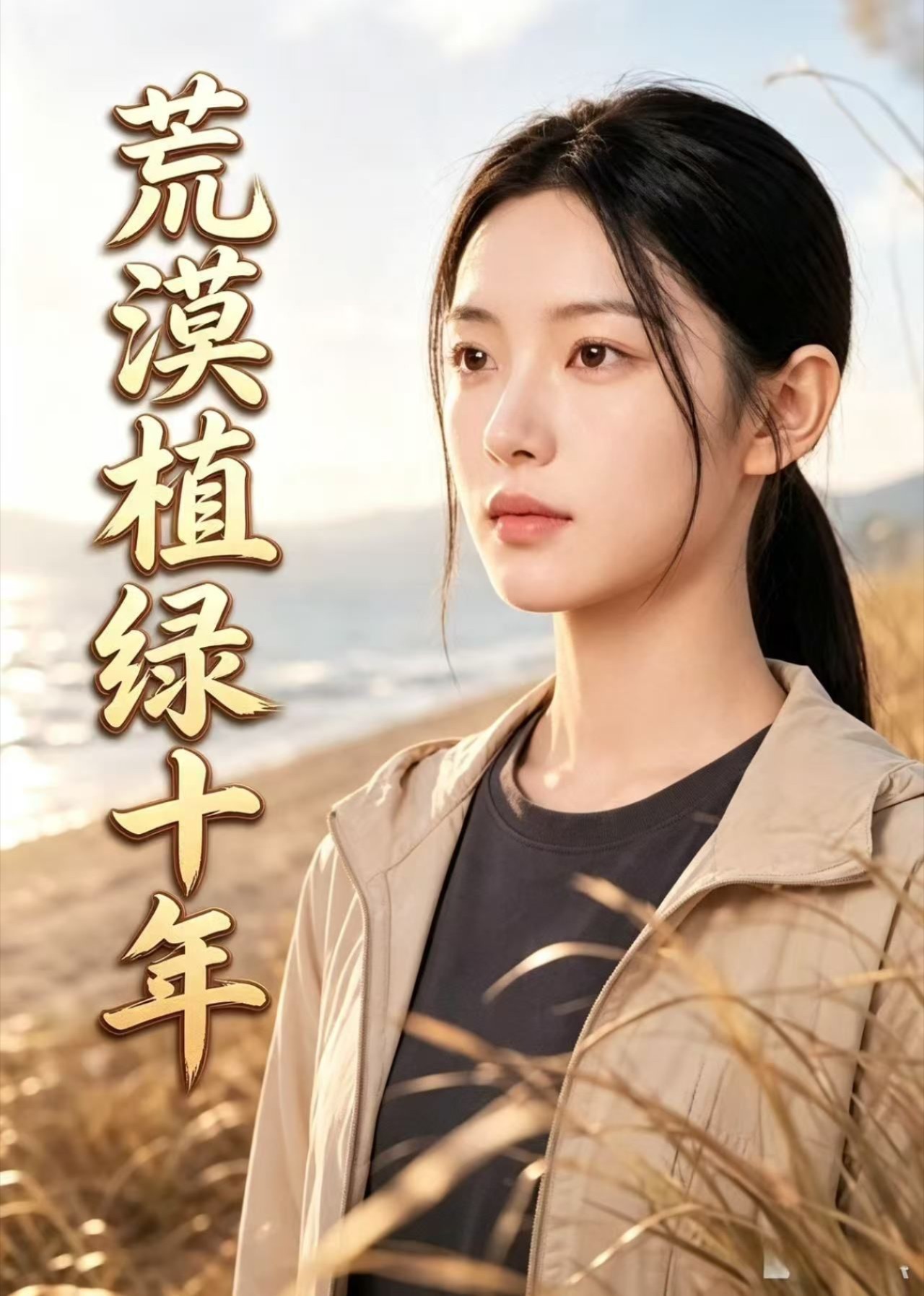 荒漠植绿十年