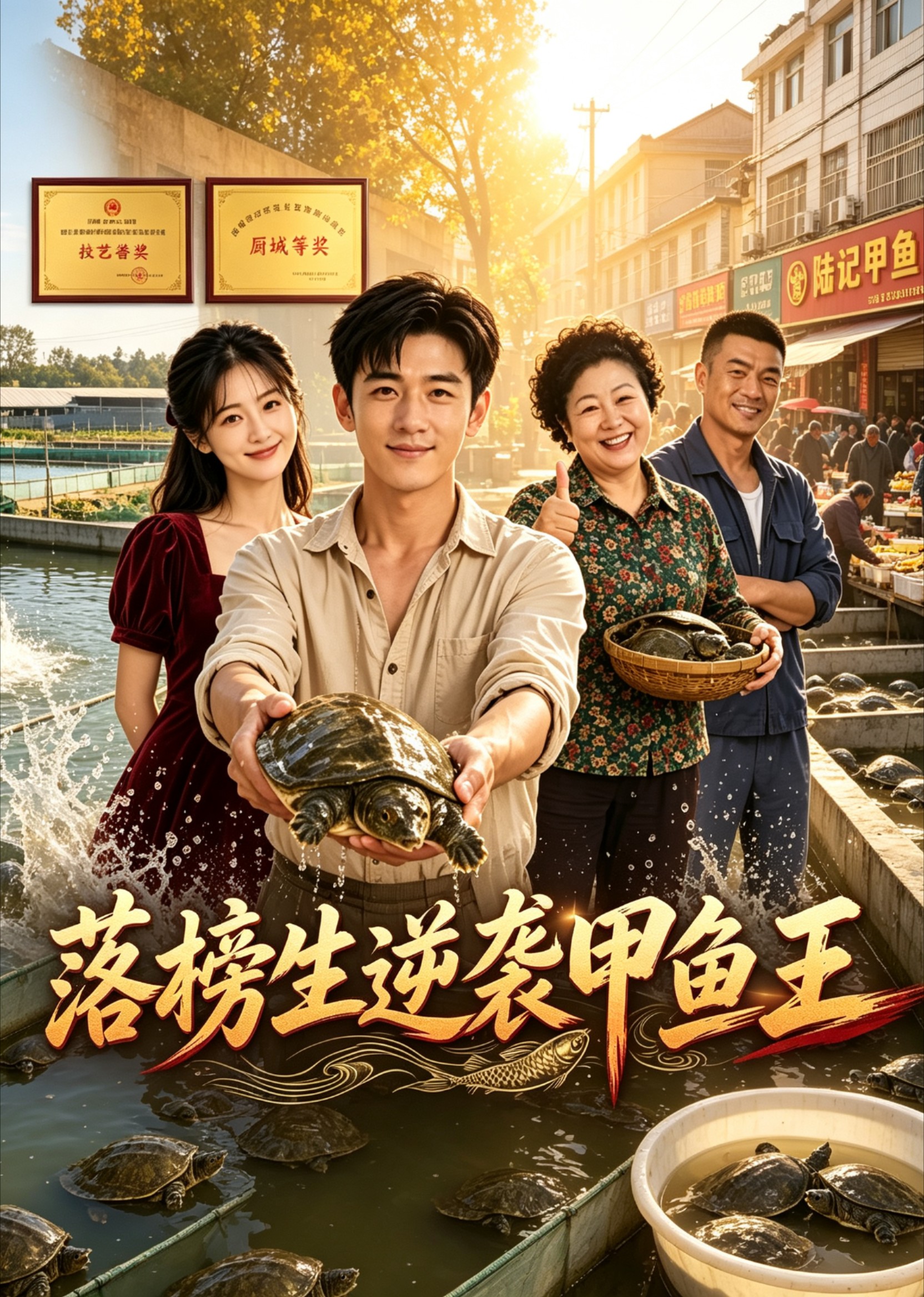 落榜生逆袭甲鱼王