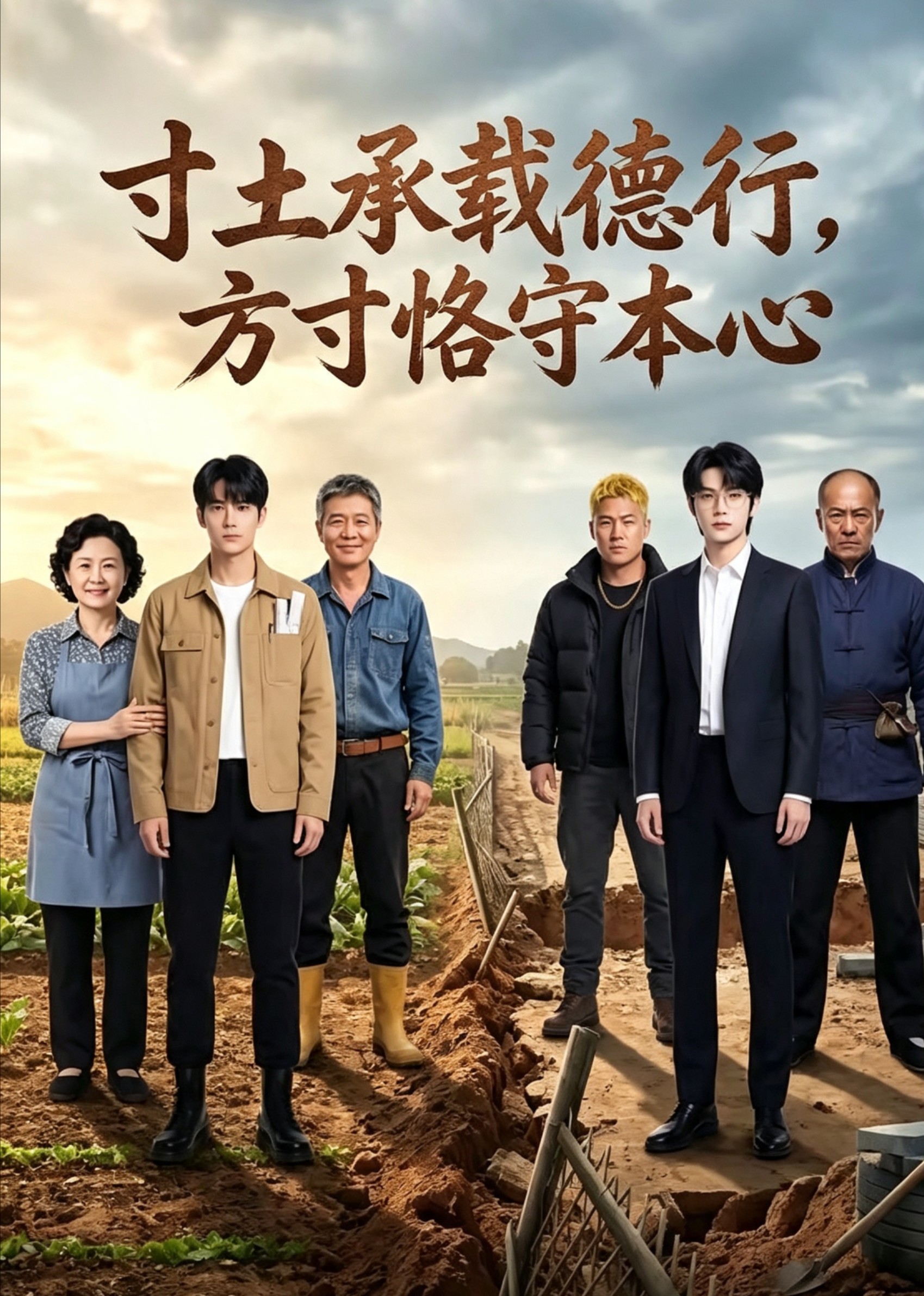 寸土承载德行，方寸恪守本心