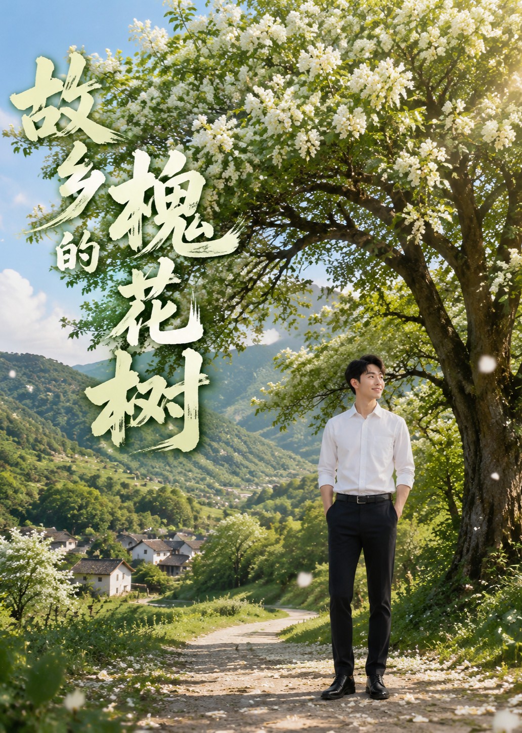 故乡的槐花树封面图