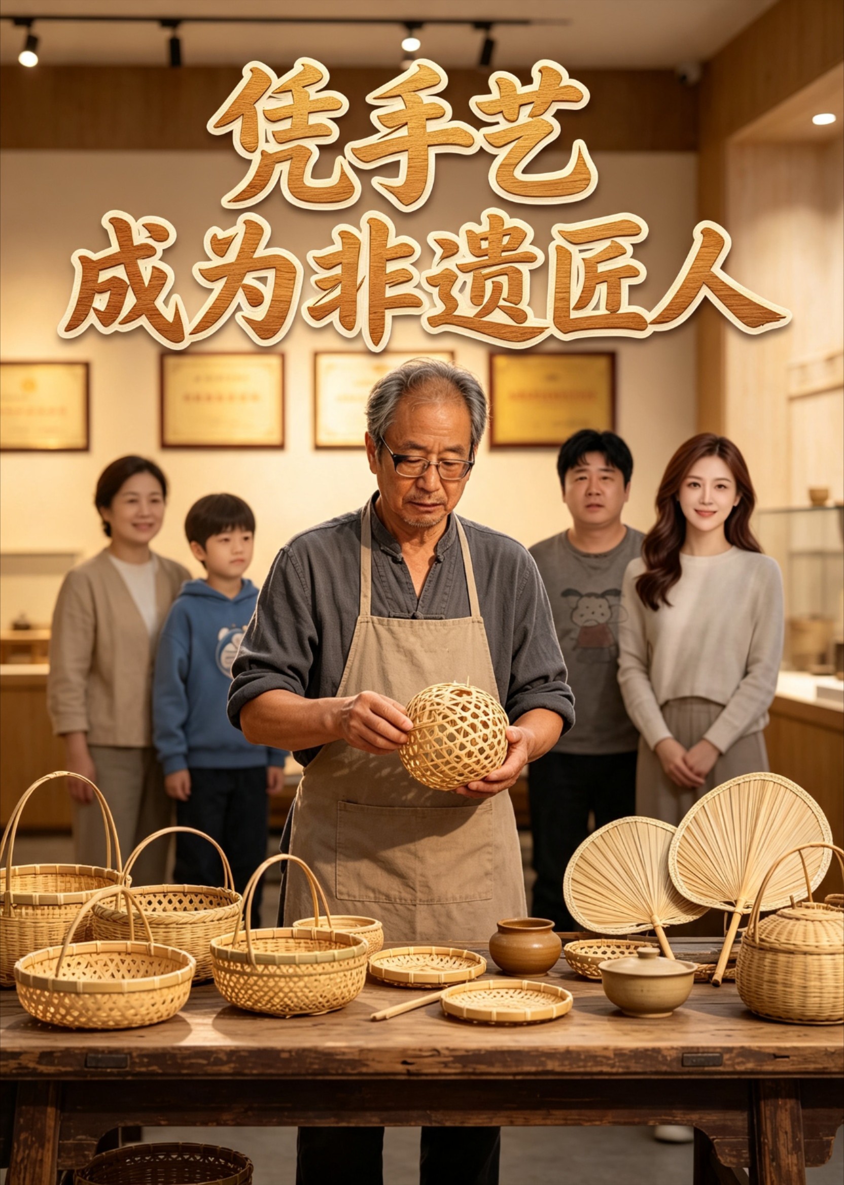 凭手艺成为非遗匠人
