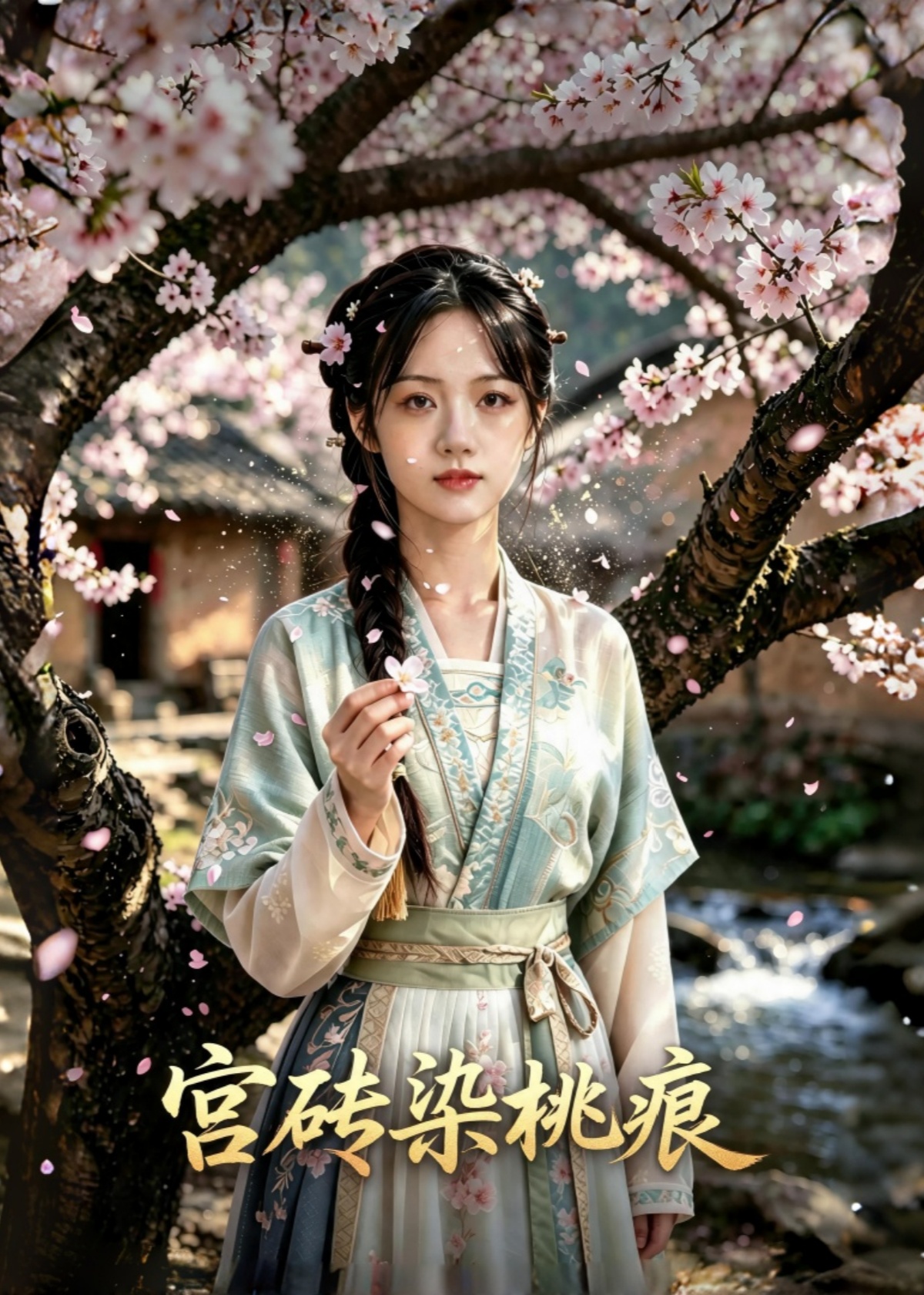 宫砖染桃痕