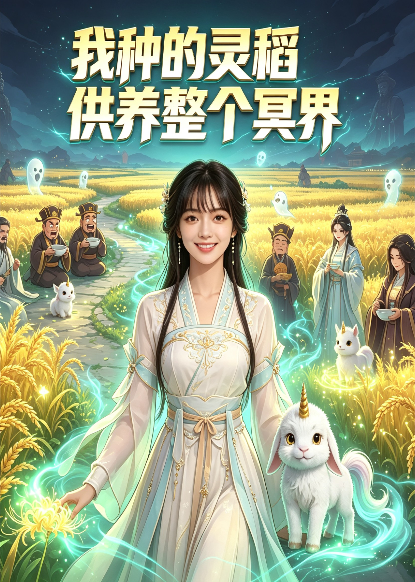 我种的灵稻供养整个冥界封面图