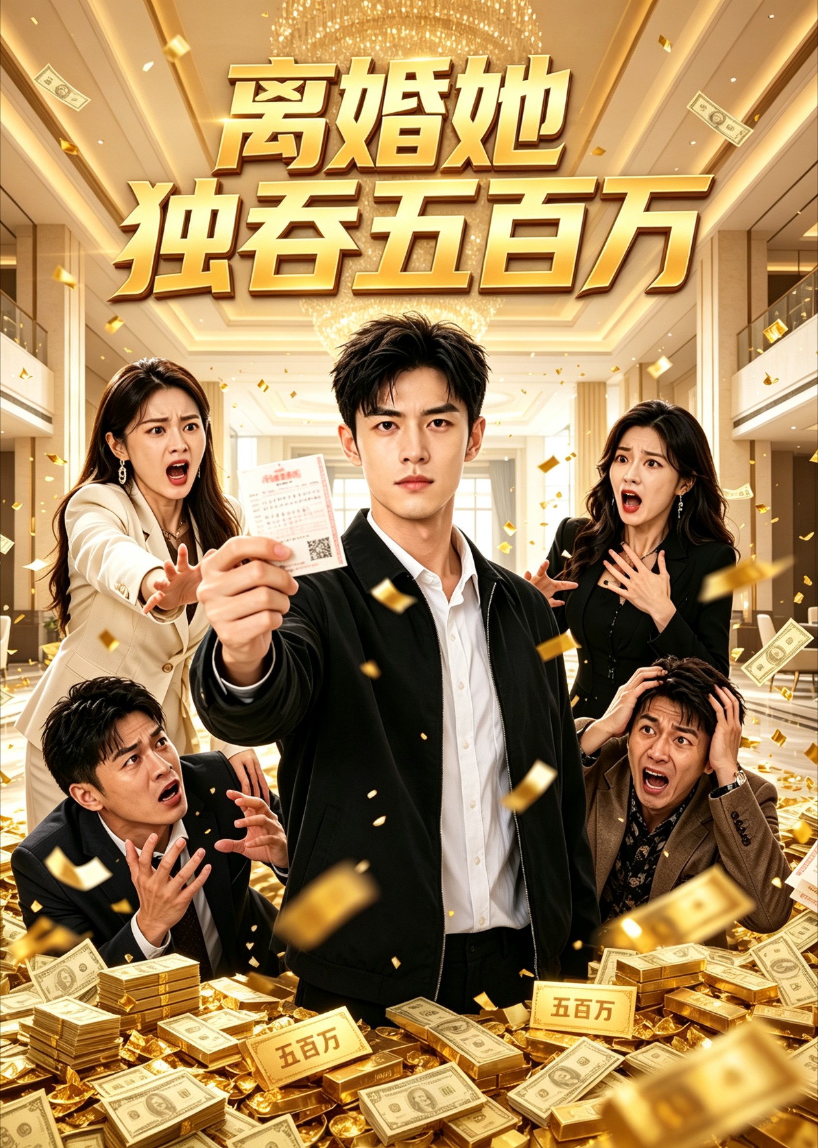 离婚她独吞五百万