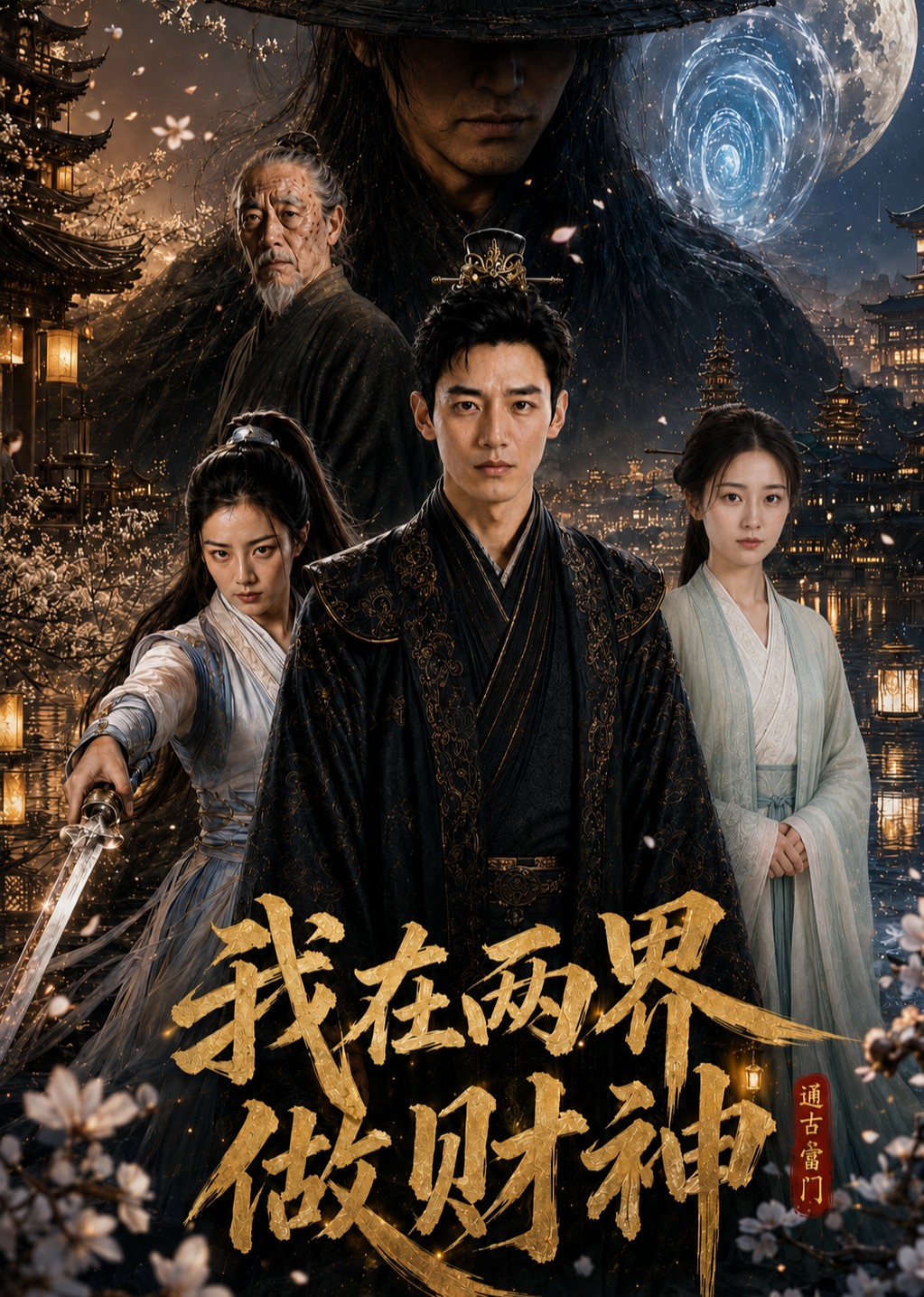 我在两界做财神封面图
