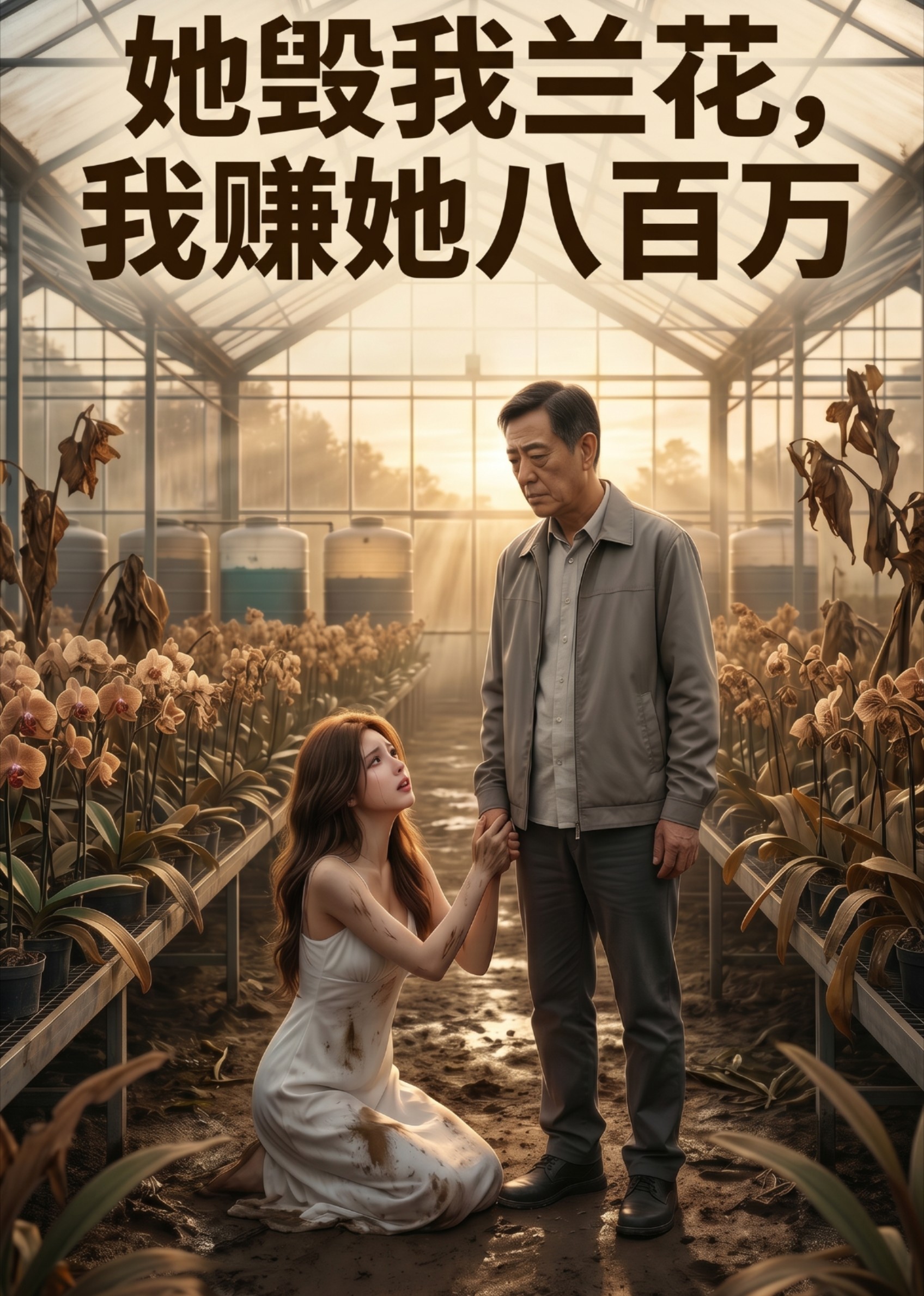 她毁我兰花，我赚她八百万