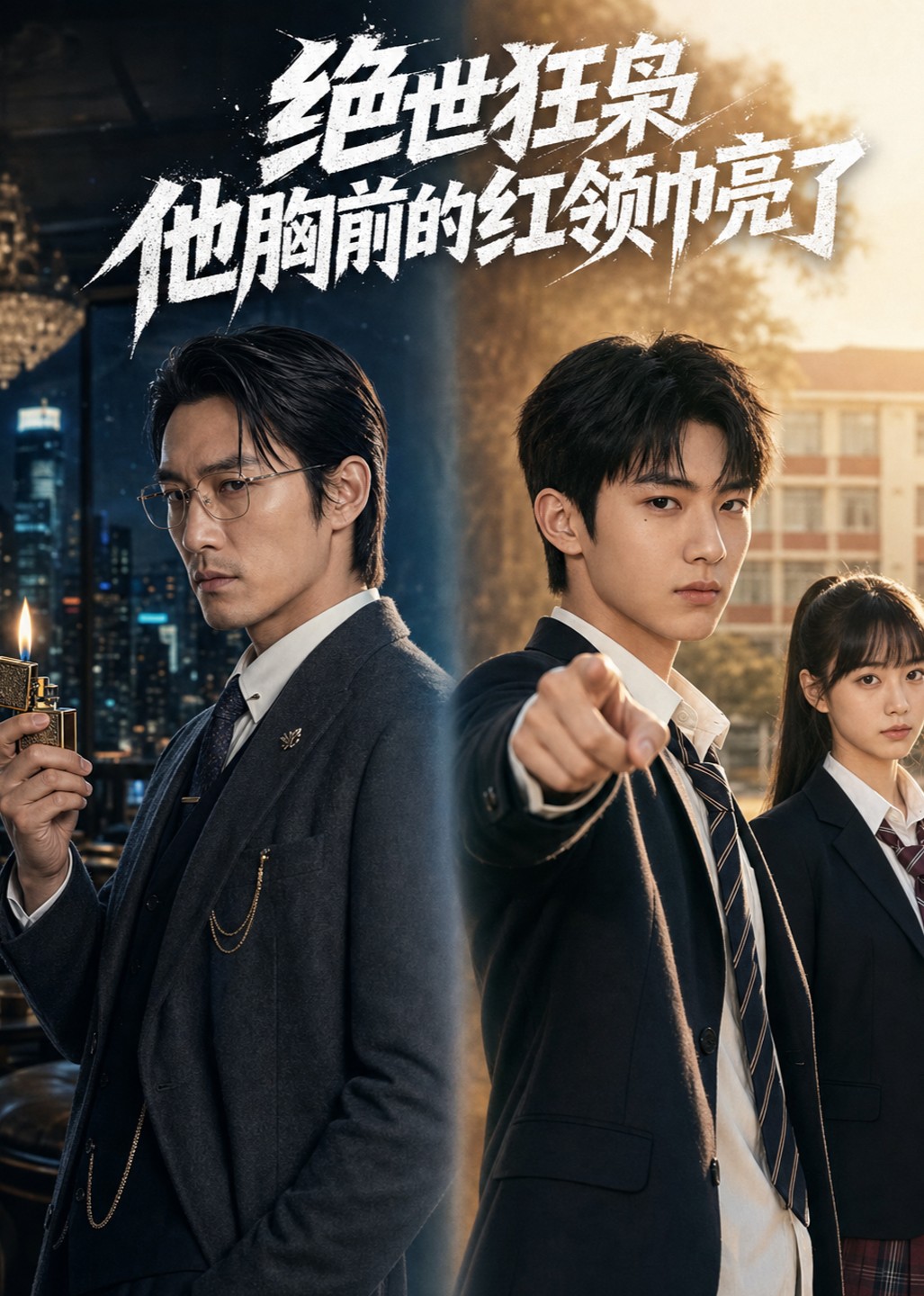 绝世狂枭他胸前的红领巾亮了