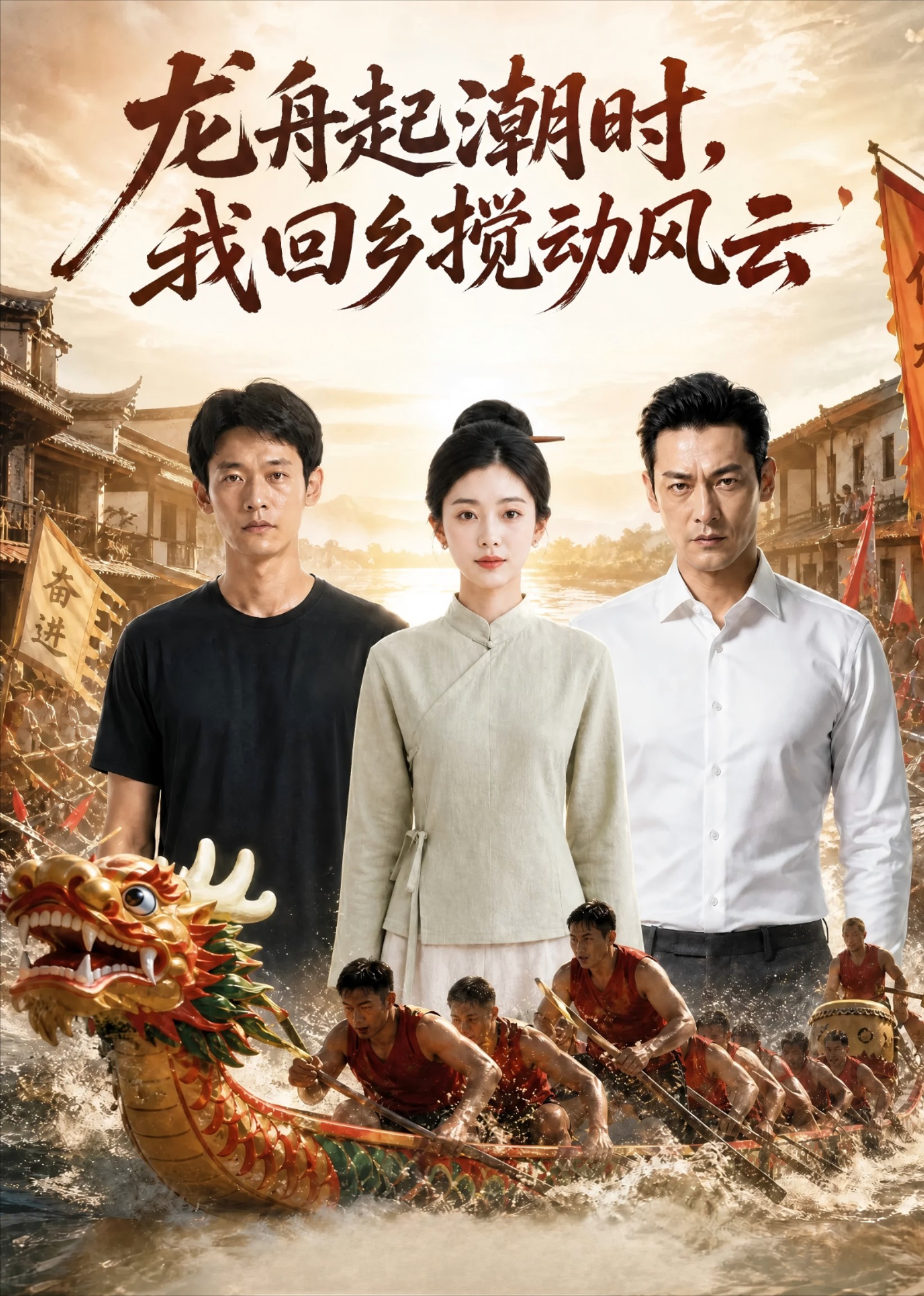 龙舟起潮时，我回乡搅动风云