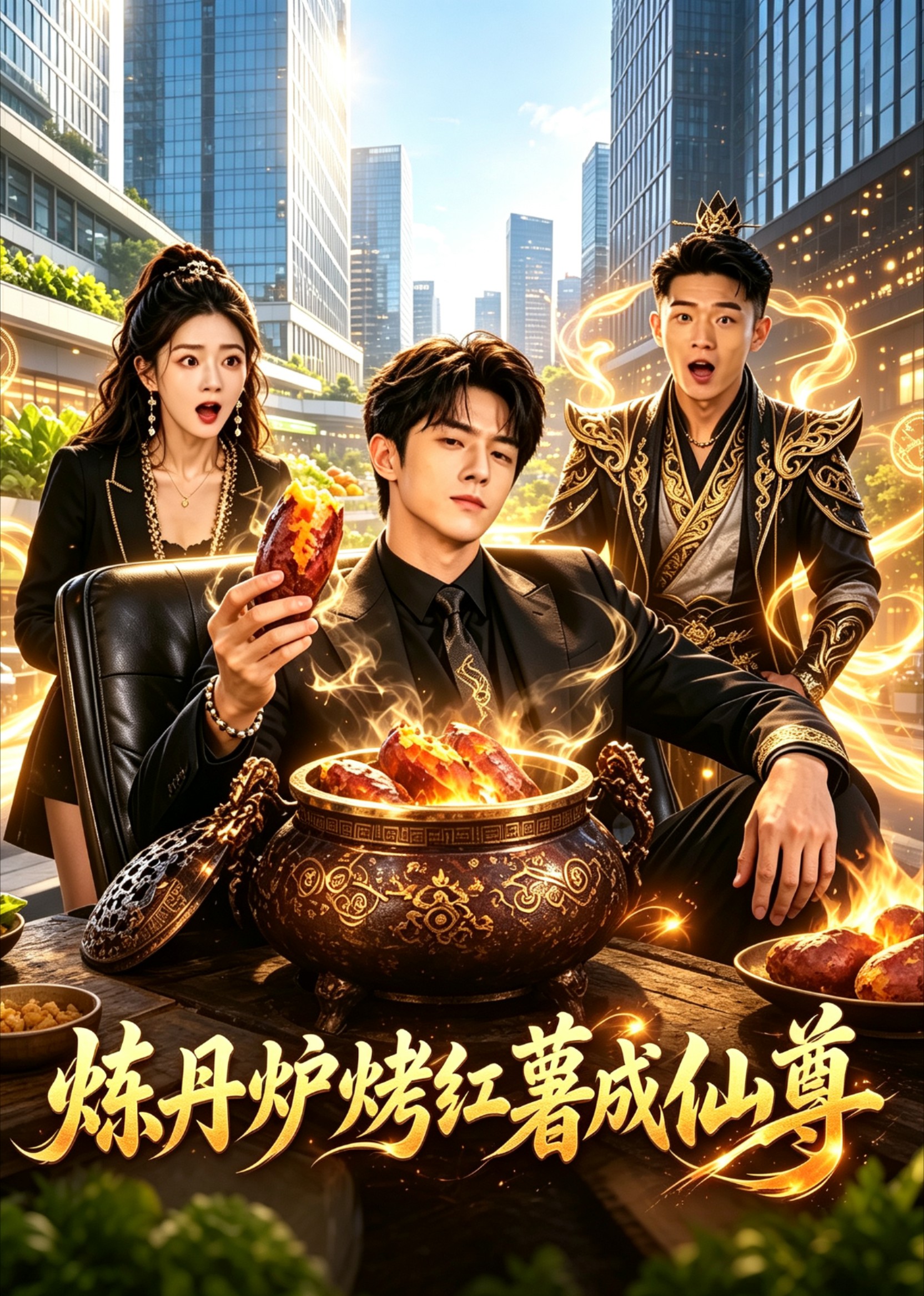 炼丹炉烤红薯成仙尊