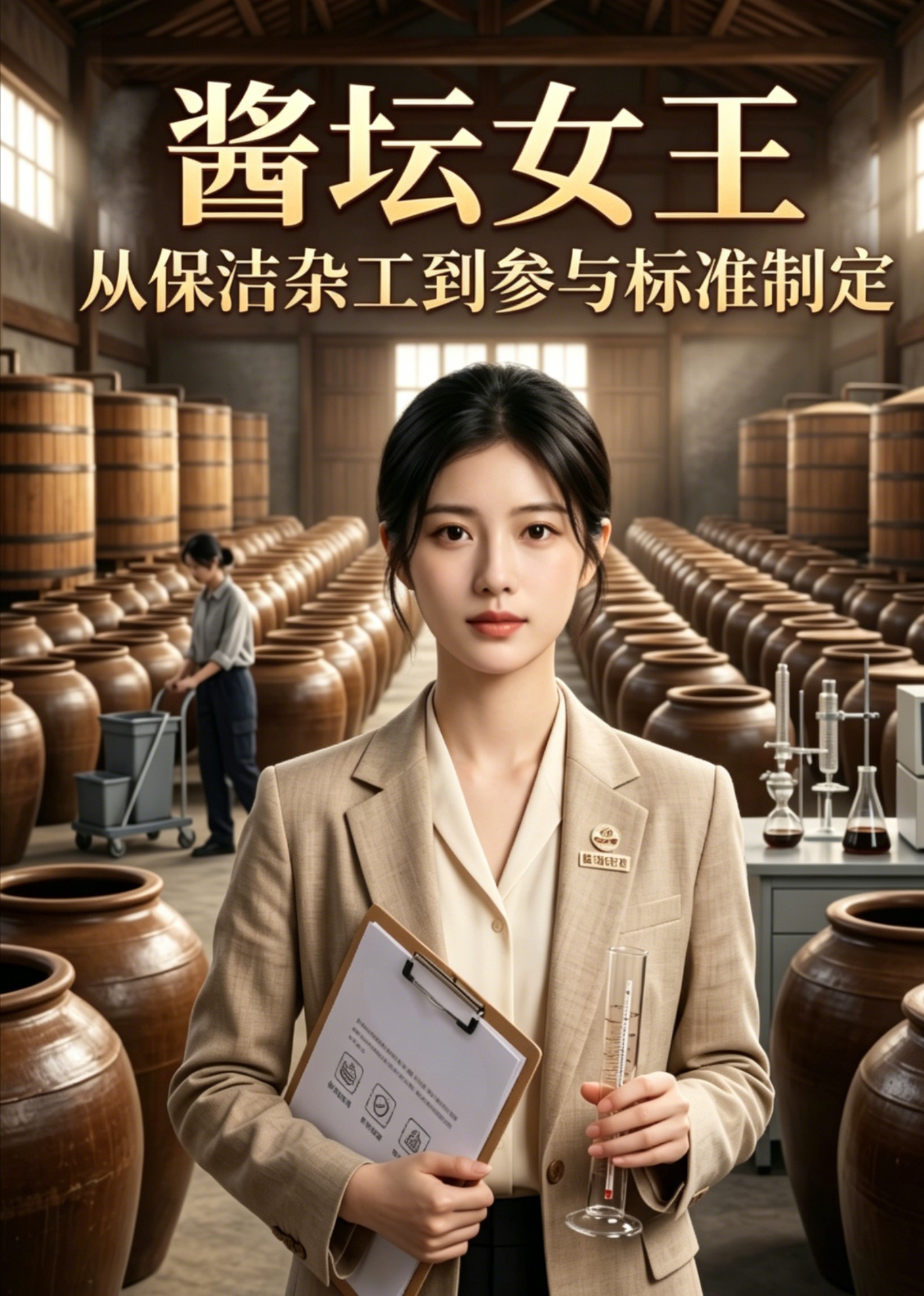 酱坛女王：从保洁杂工到参与标准制定