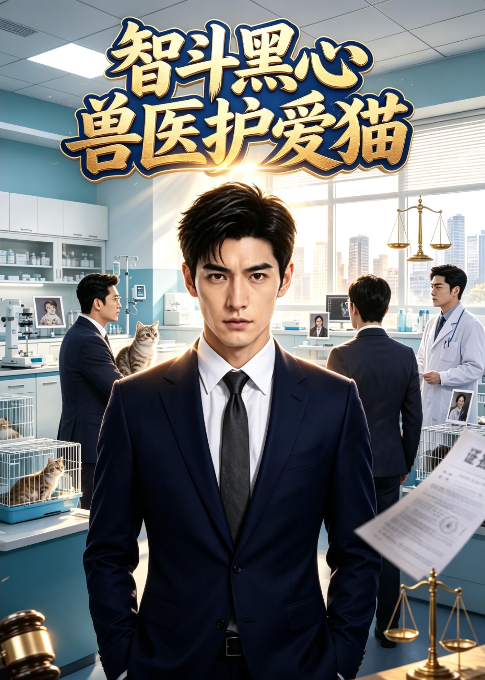 智斗黑心兽医护爱猫