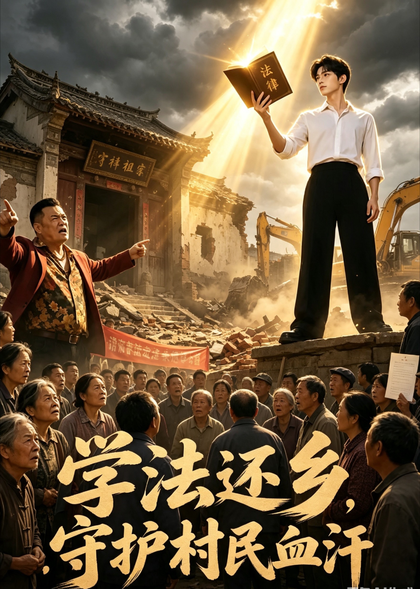 学法还乡，守护村民血汗