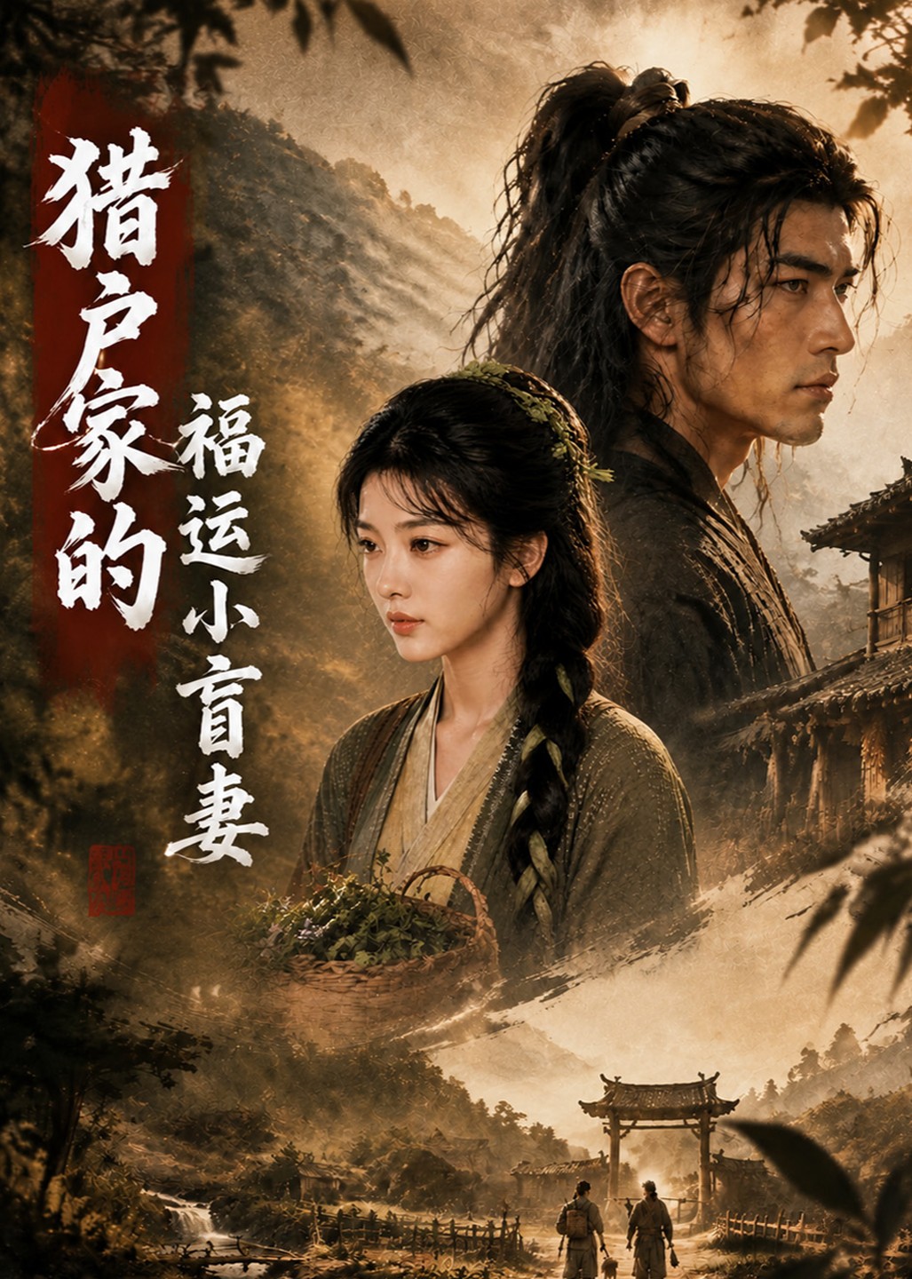 猎户家的福运小盲妻封面图
