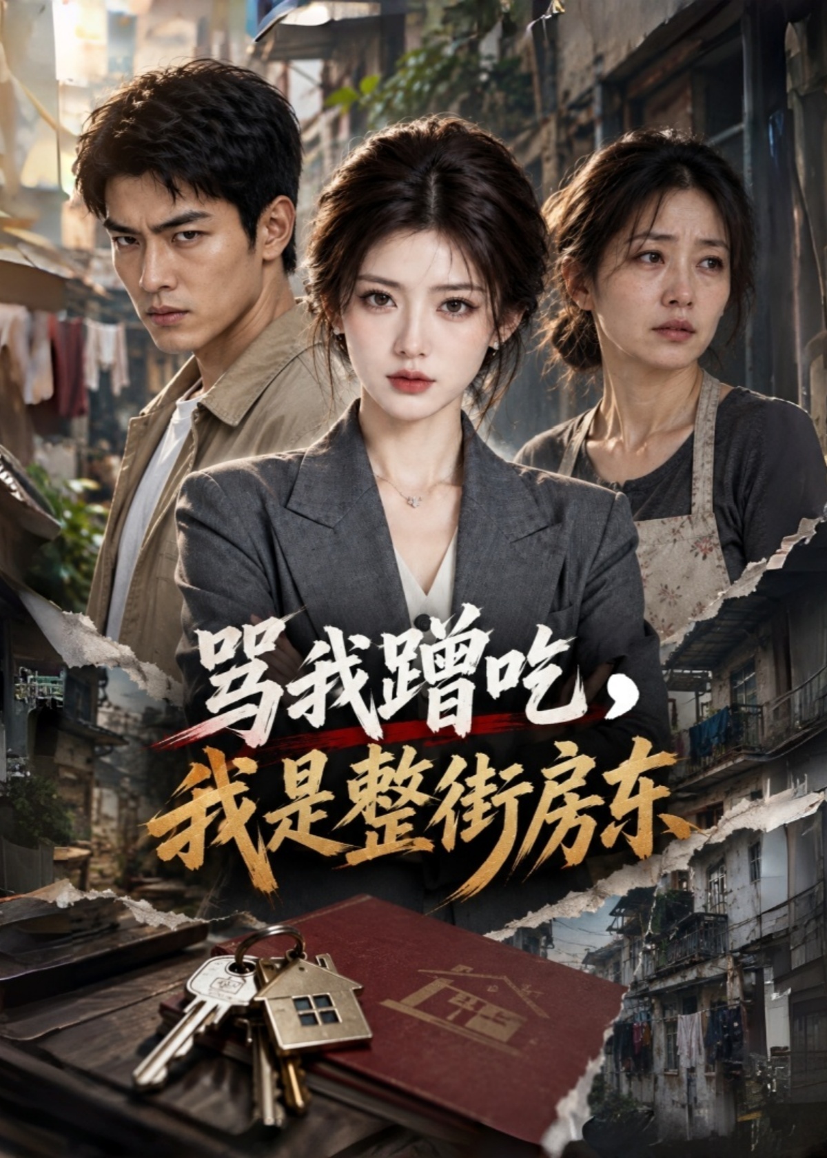 骂我蹭吃，我是整街房东