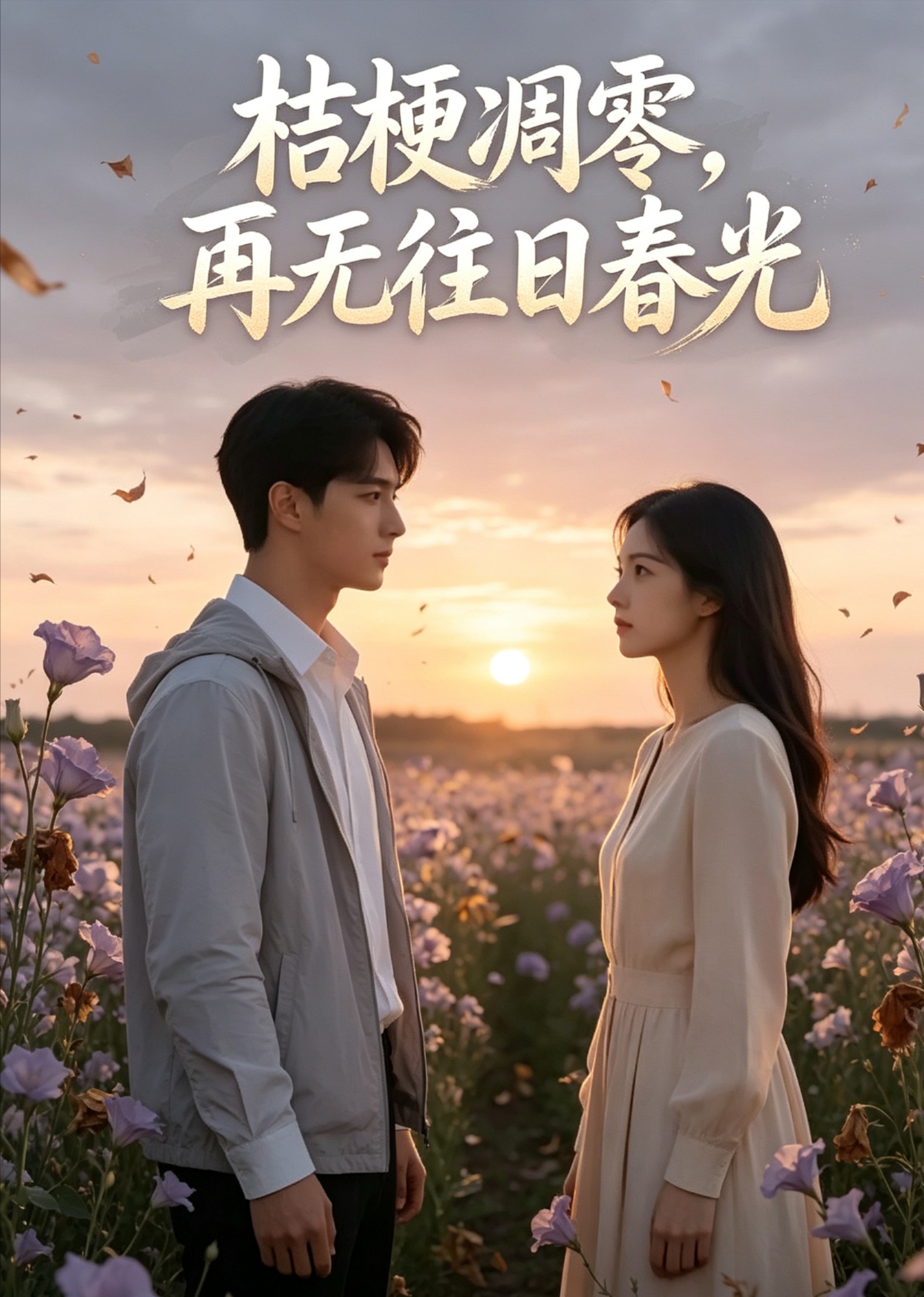 桔梗凋零，再无往日春光