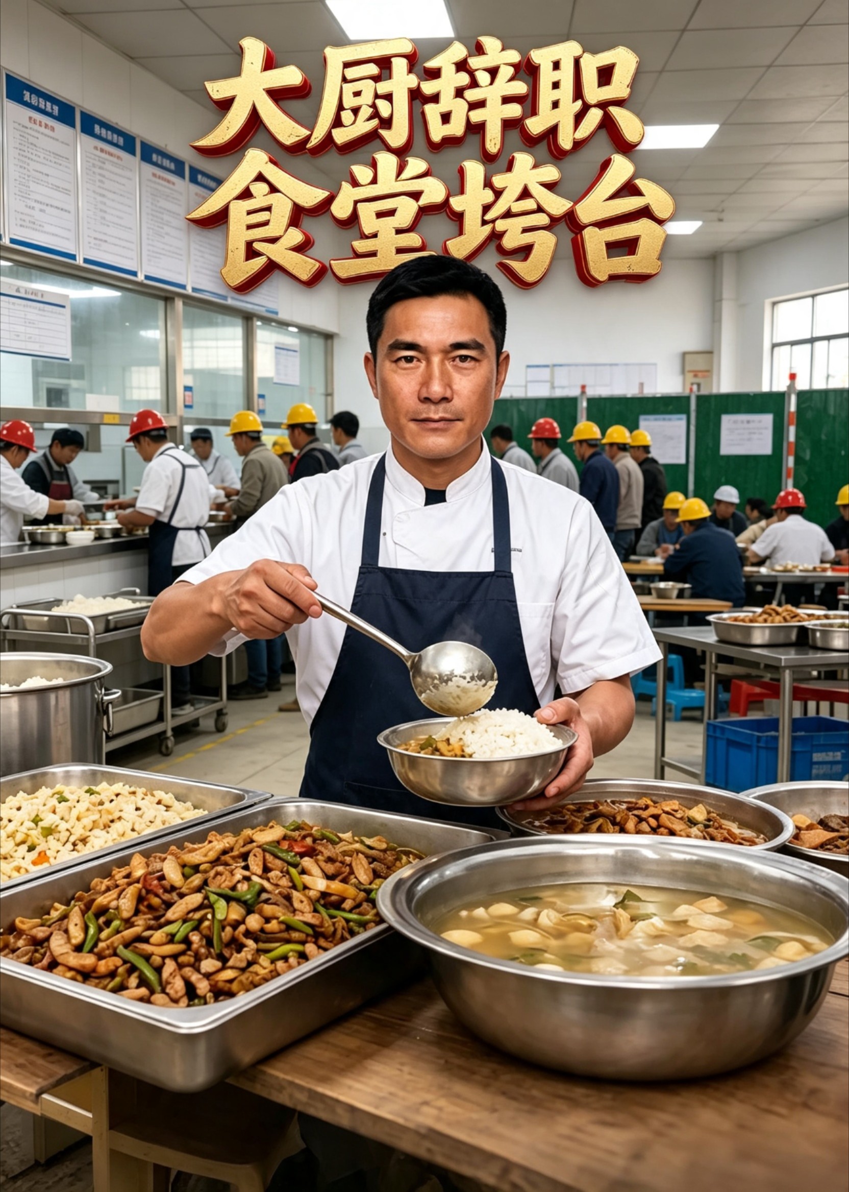 大厨辞职食堂垮台