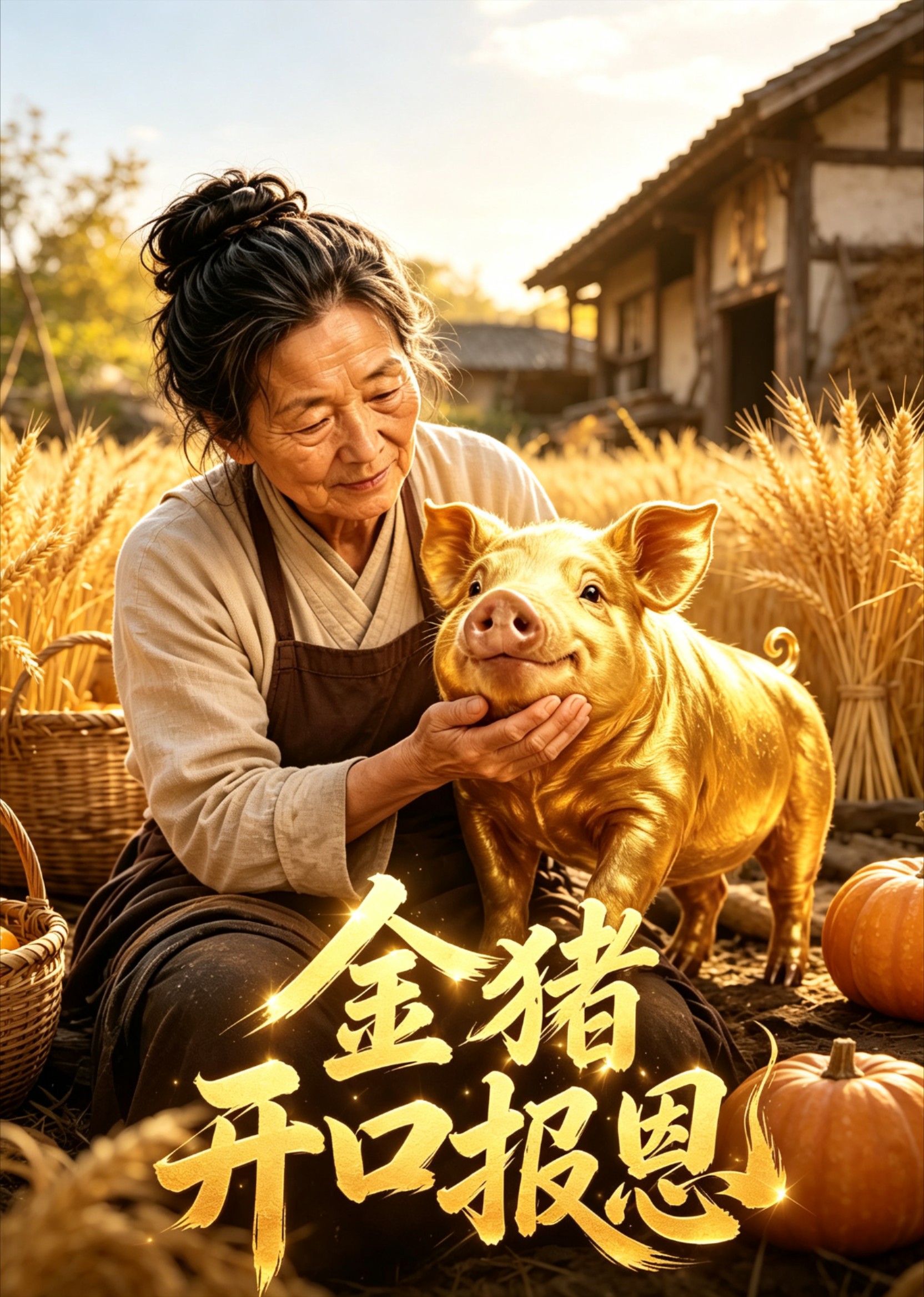 金猪开口报恩