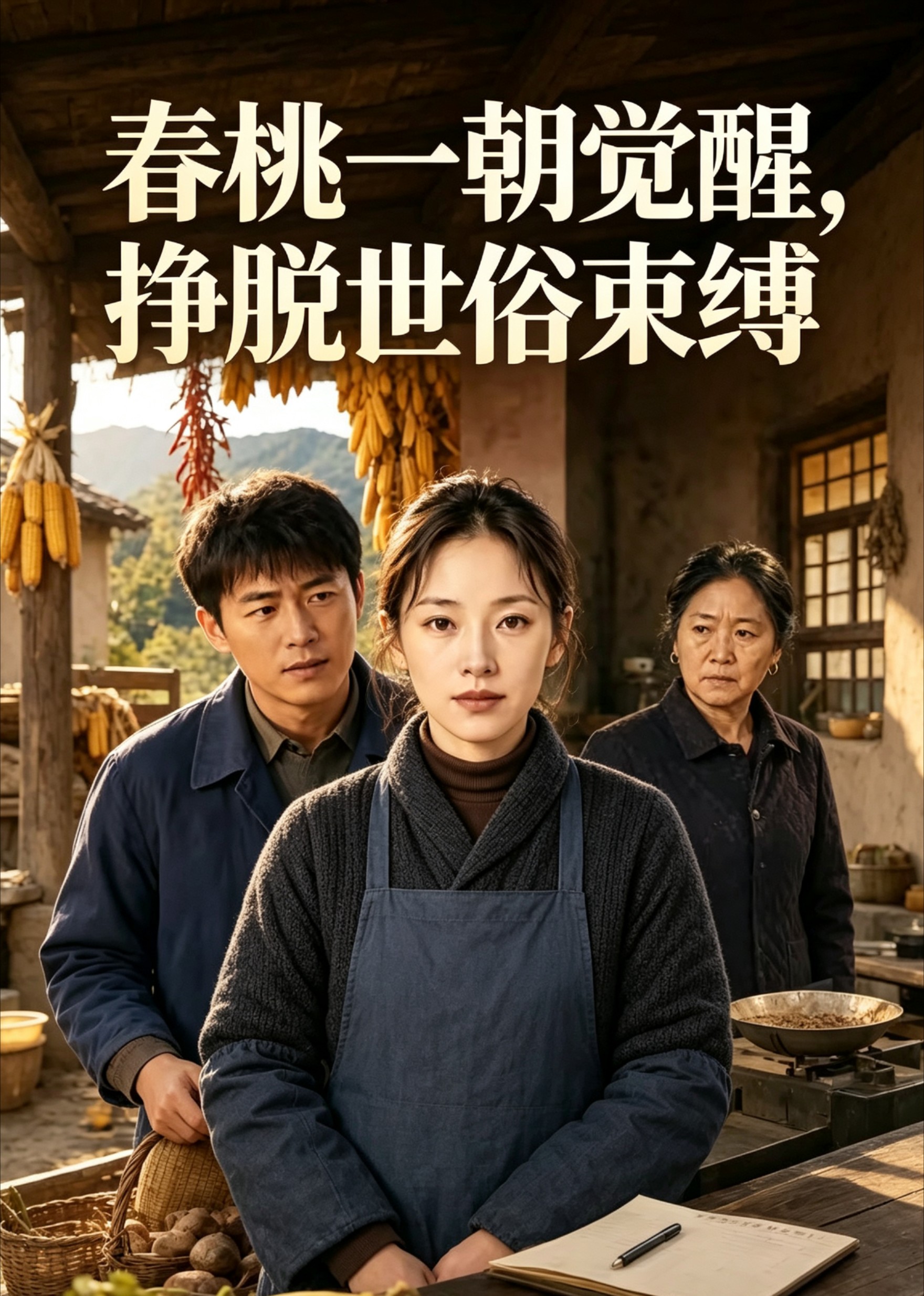 春桃一朝觉醒，挣脱世俗束缚