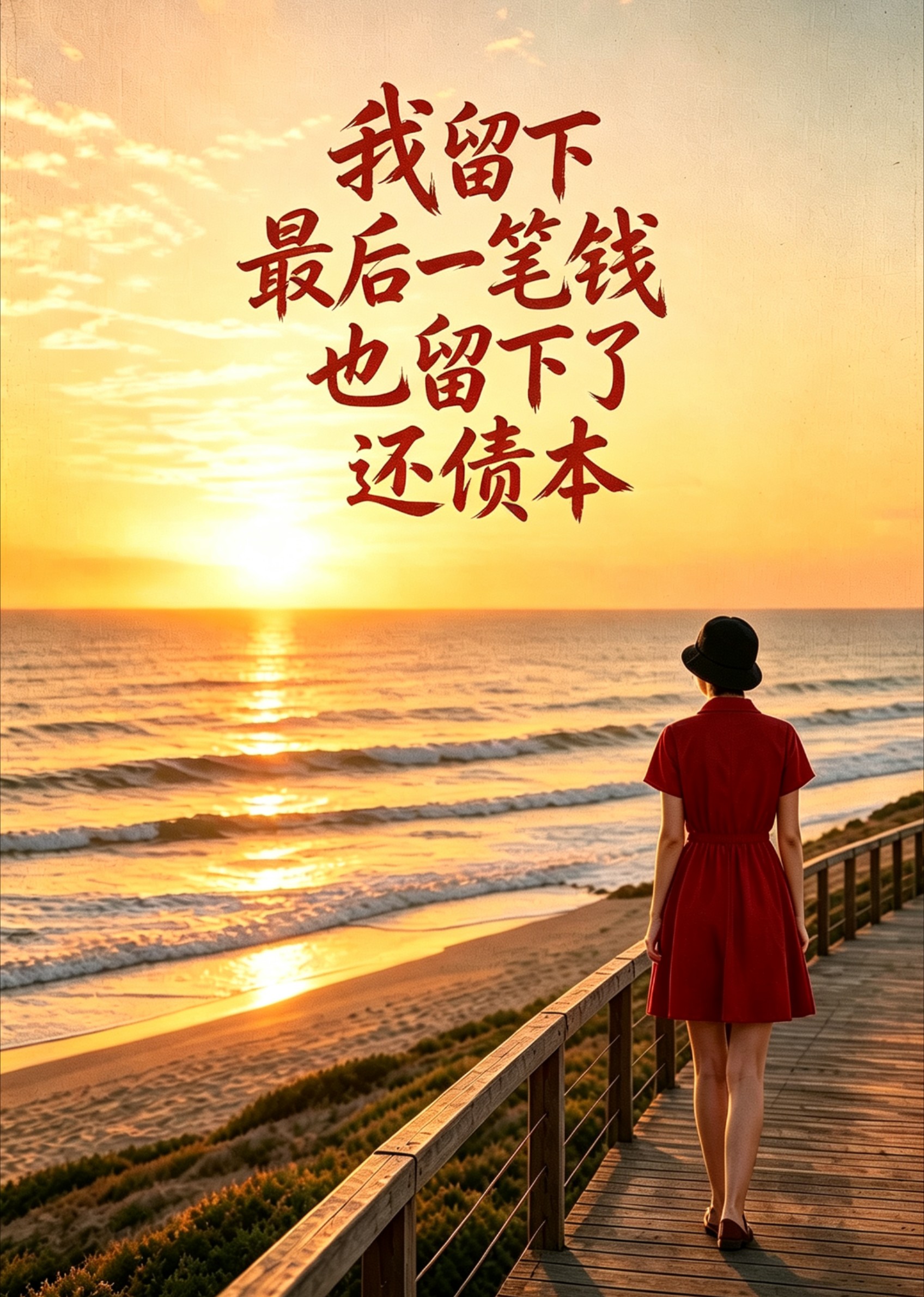 我留下最后一笔钱，也留下了还债本