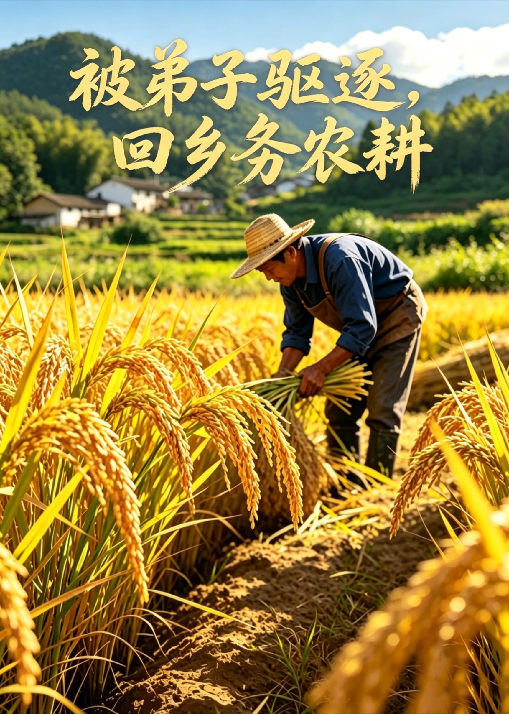 被弟子驱逐，回乡务农耕