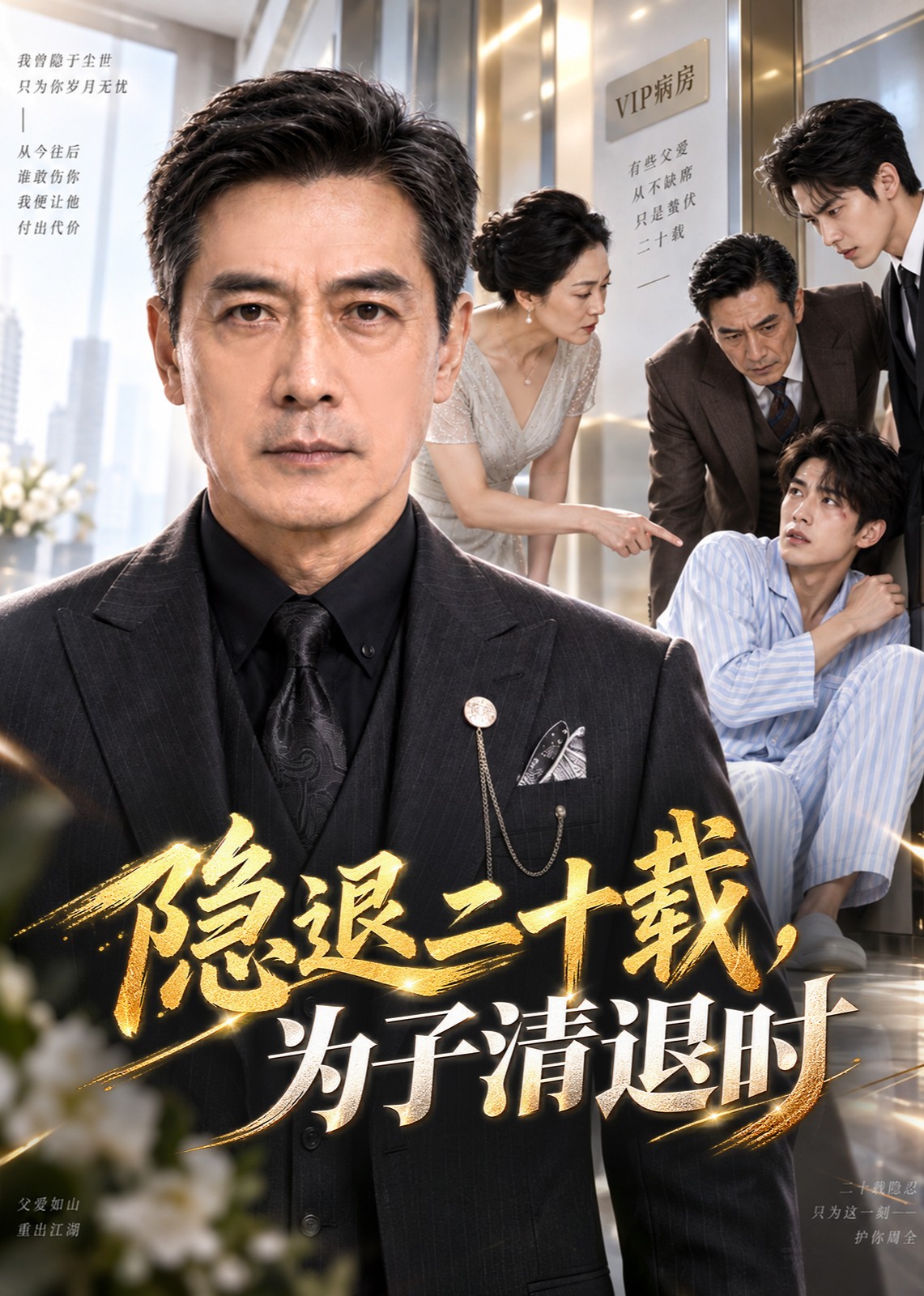 隐退二十载，为子清退时封面图