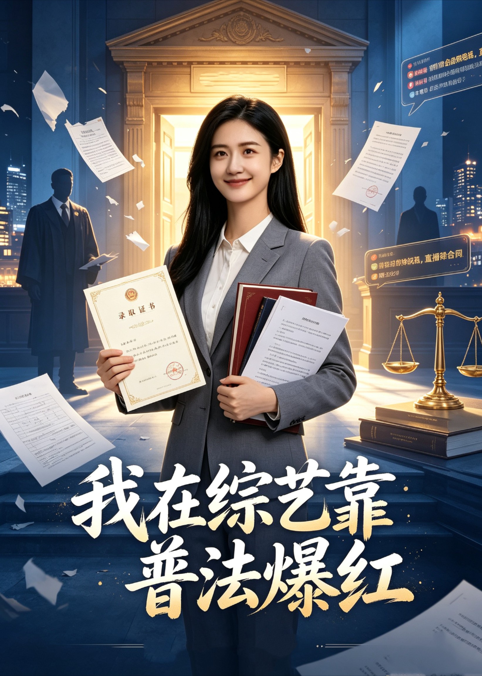 我在综艺靠普法爆红