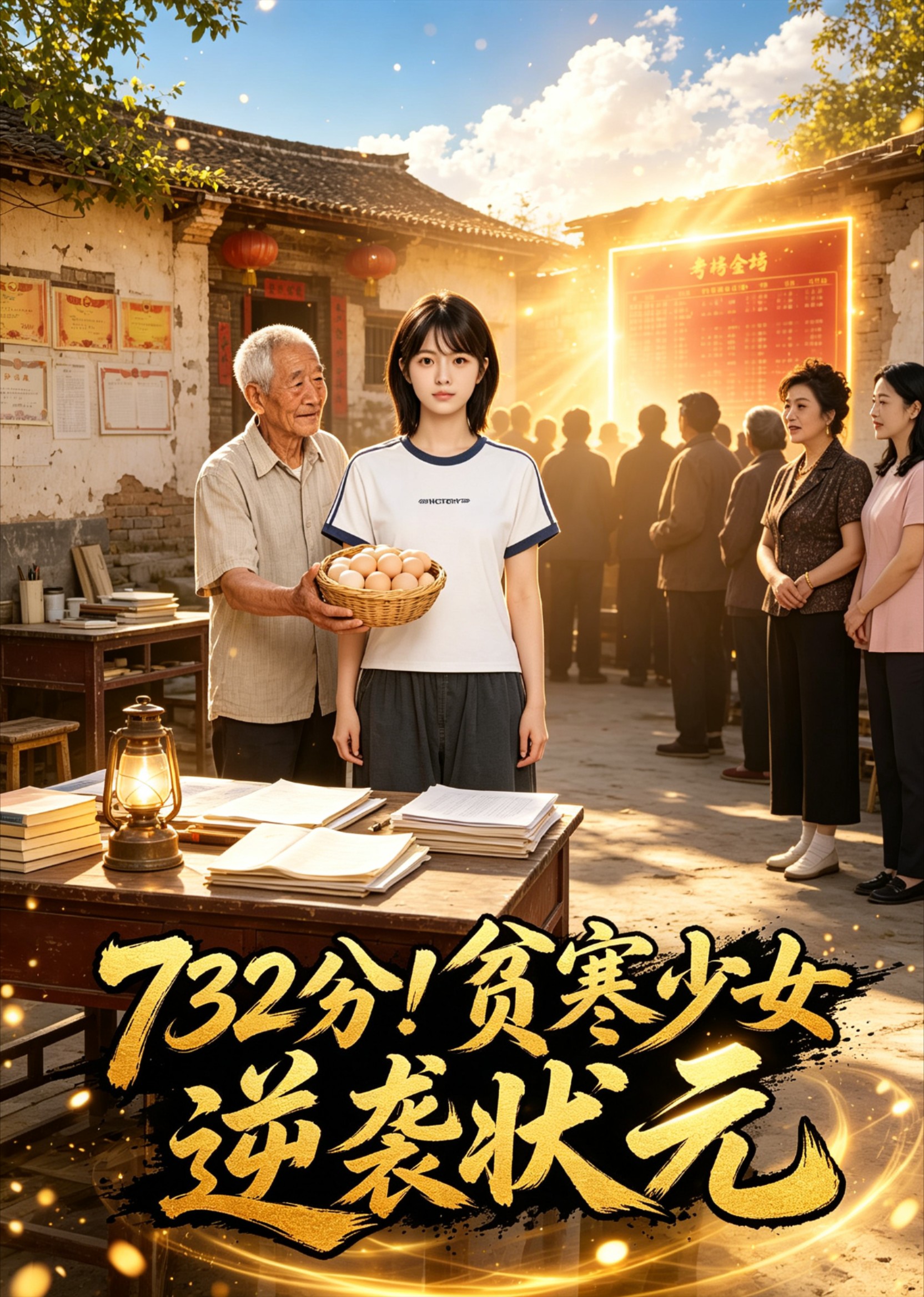 732分！贫寒少女逆袭状元