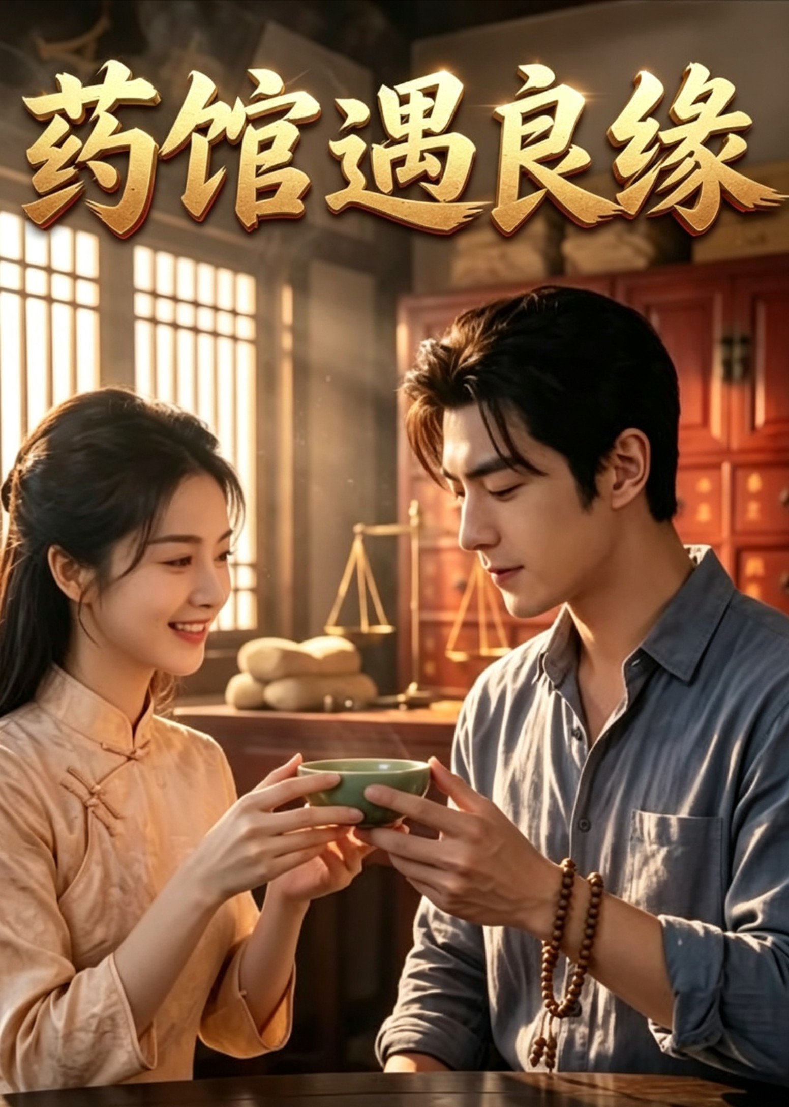 药馆遇良缘